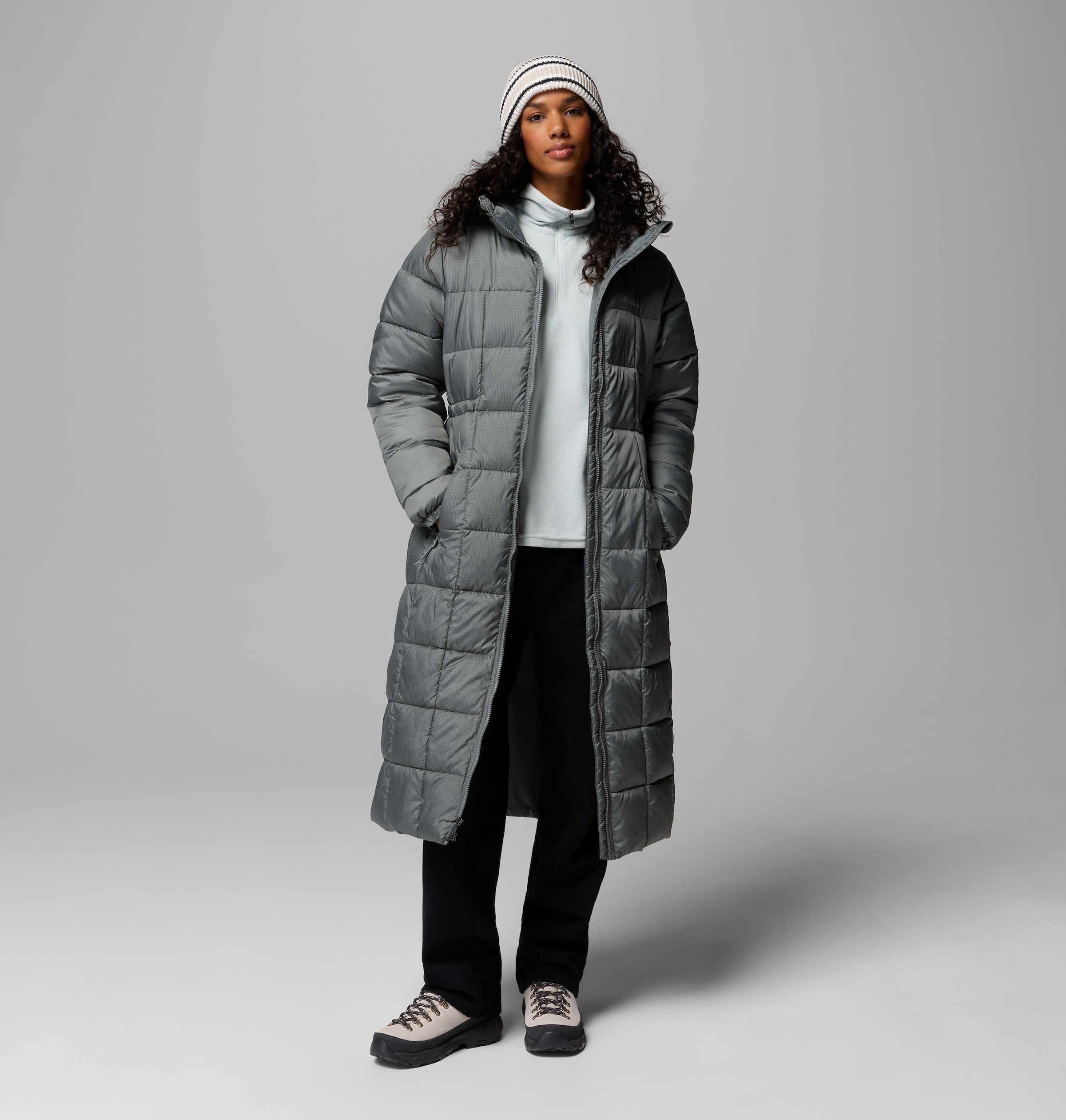 Columbia Wintermantel »Puffect III Long Jacket« wasserabweisend, windabweisend, wärmeisolierende Wattierung