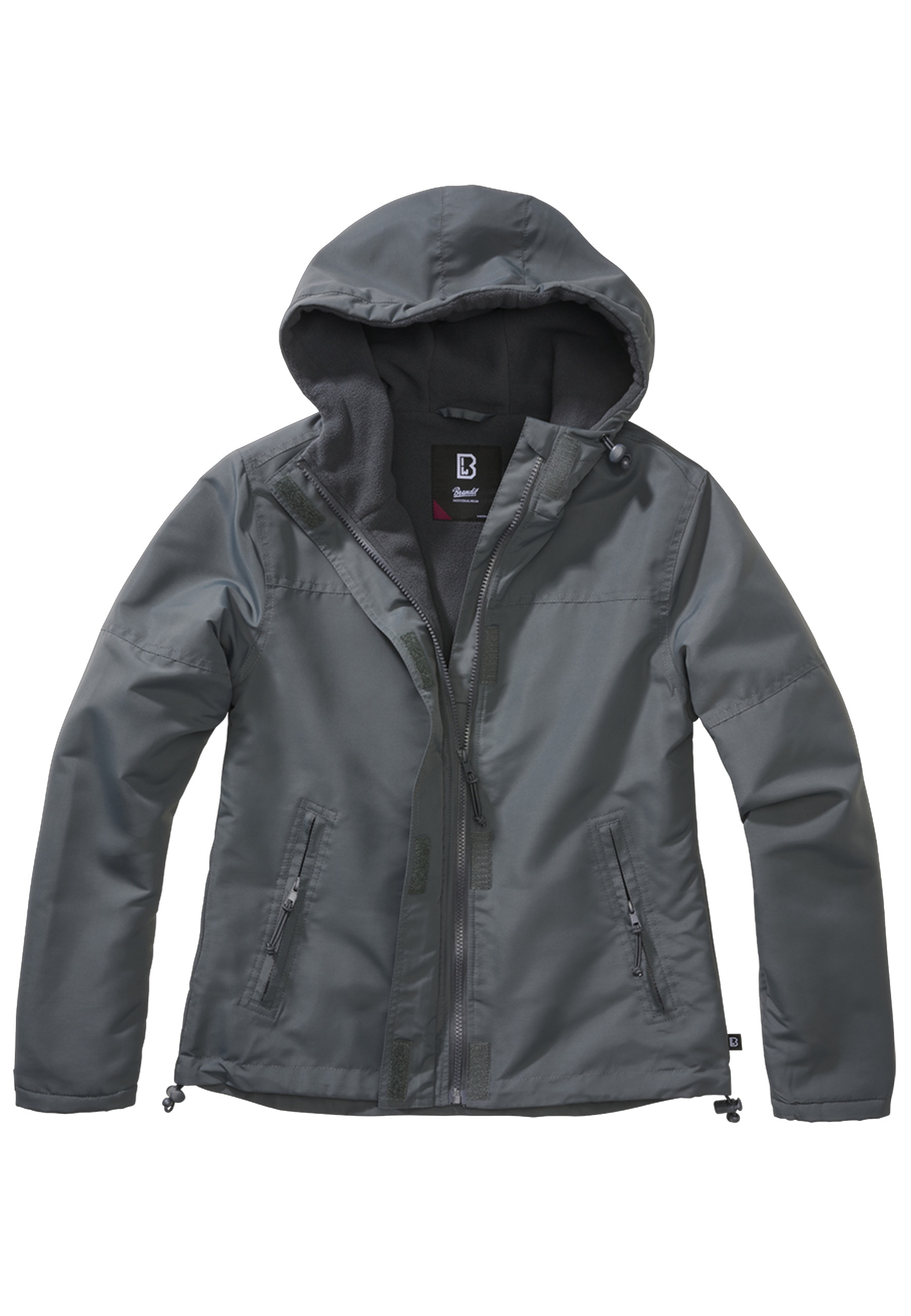 Brandit Allwetterjacke "Brandit Damen Ladies Windbreaker Frontzip" 1 Stk. tlg. mit Kapuze