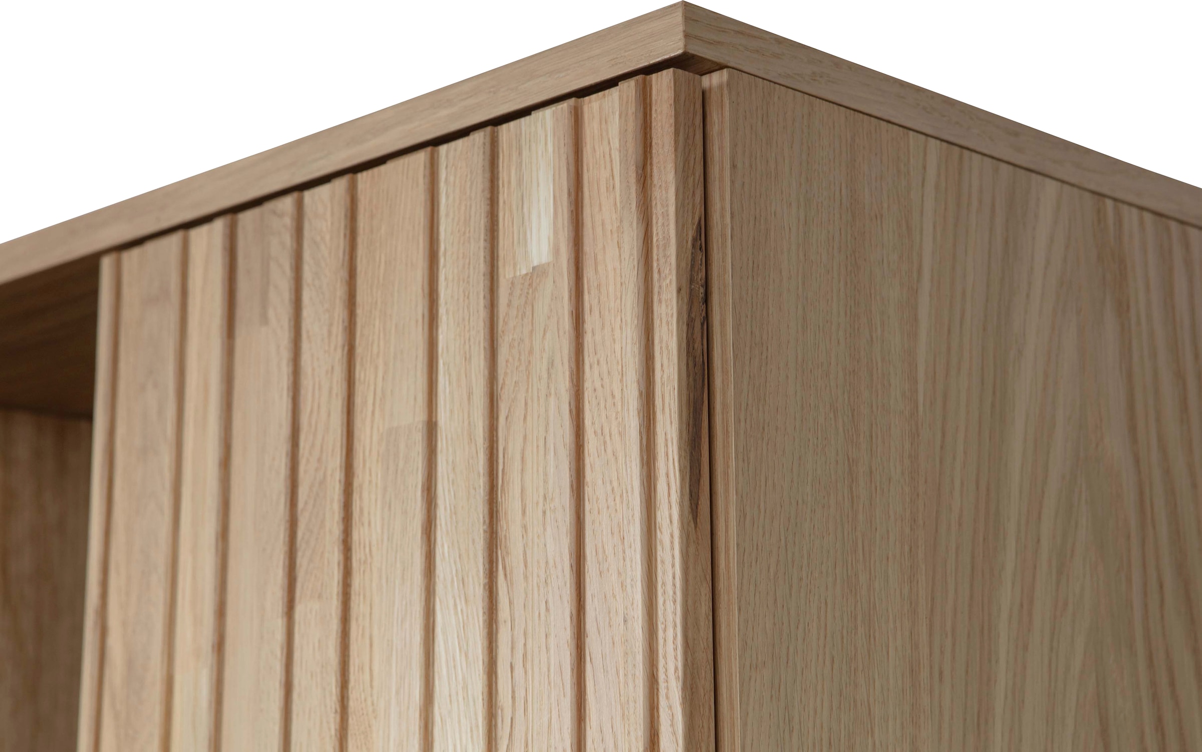 WOOOD Garderobenschrank »New Gravure, Mehrzweckschrank mit 5 Fächern«, mit grafischen Relieftüren, Breite 60 cm