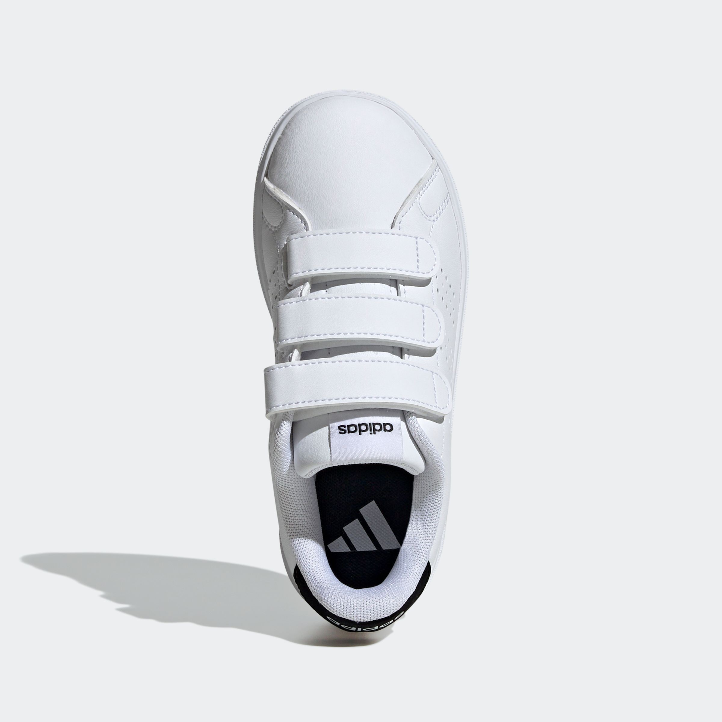 adidas Sportswear Klettschuh »ADVANTAGE BASE 2.0 KIDS«, Design auf den Spuren des adidas Stan Smith