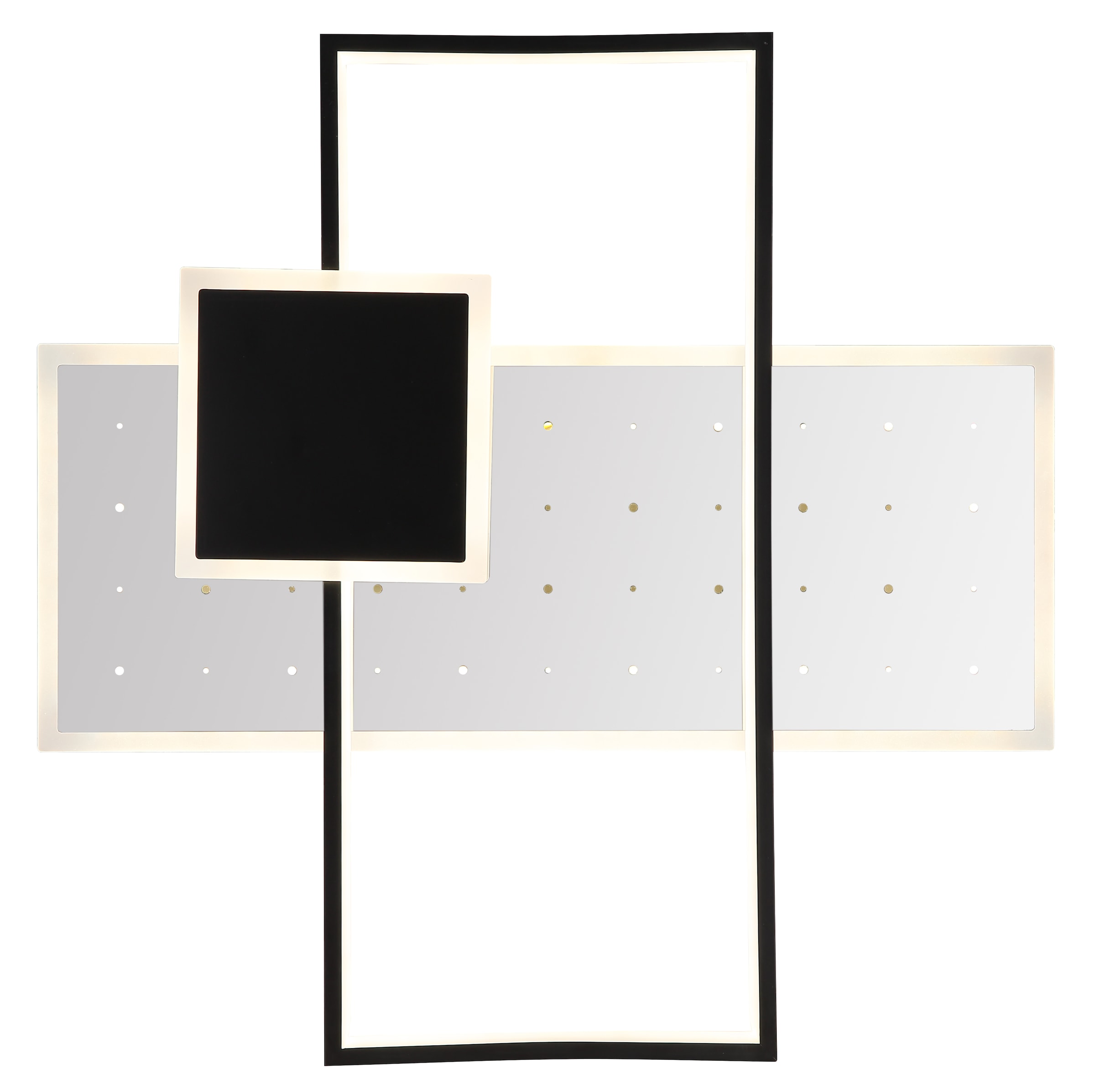 GLOBO LIGHTING LED Deckenleuchte »DABBY«, Leuchtmittel LED-Modul | LED fest integriert, Deckenlampe/Wohnzimmer/Schlafzimmer/modern
