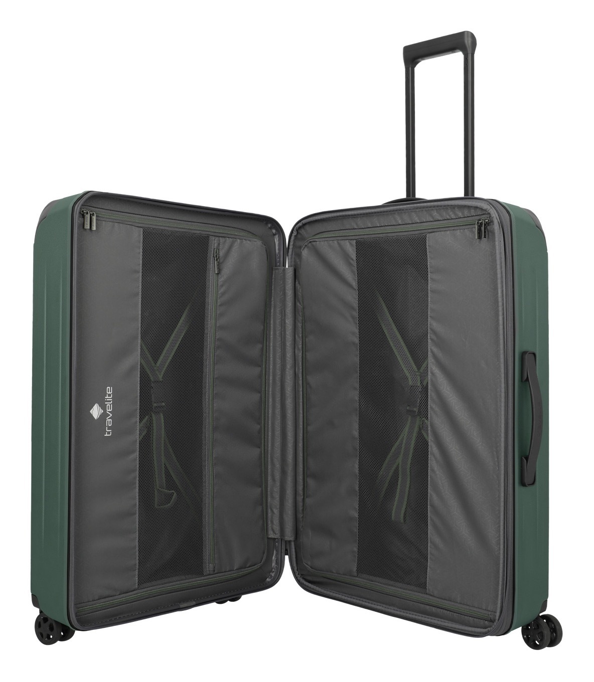 travelite Trolleyset »DYNAMIIC S+/M/L, verschiedene Farben«, (Set, 3 tlg., S+/M/L), Hartschalen-Koffer ABS Volumenerweiterung