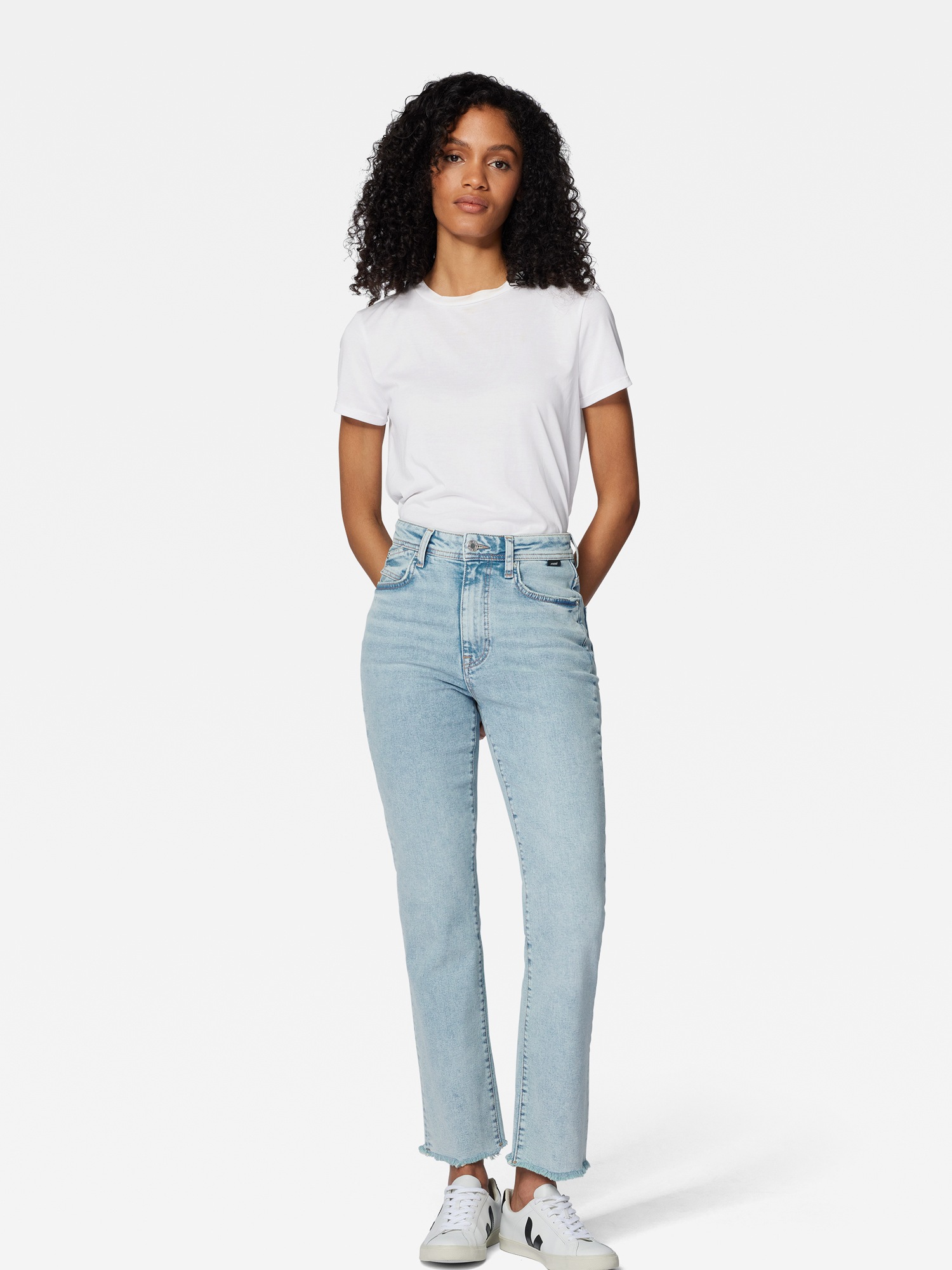 Mavi Straight-Jeans »NEW YORK«, gerde Form