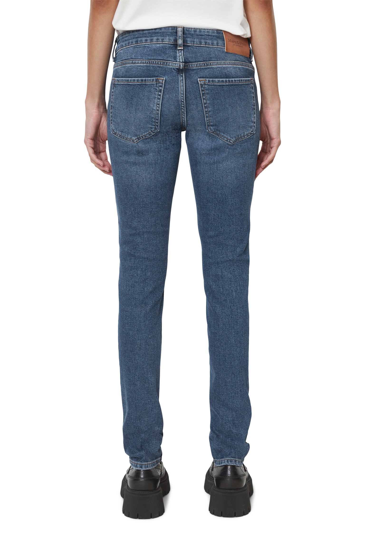 Marc O'Polo 5-Pocket-Jeans »aus Bio-Baumwolle-Mix«