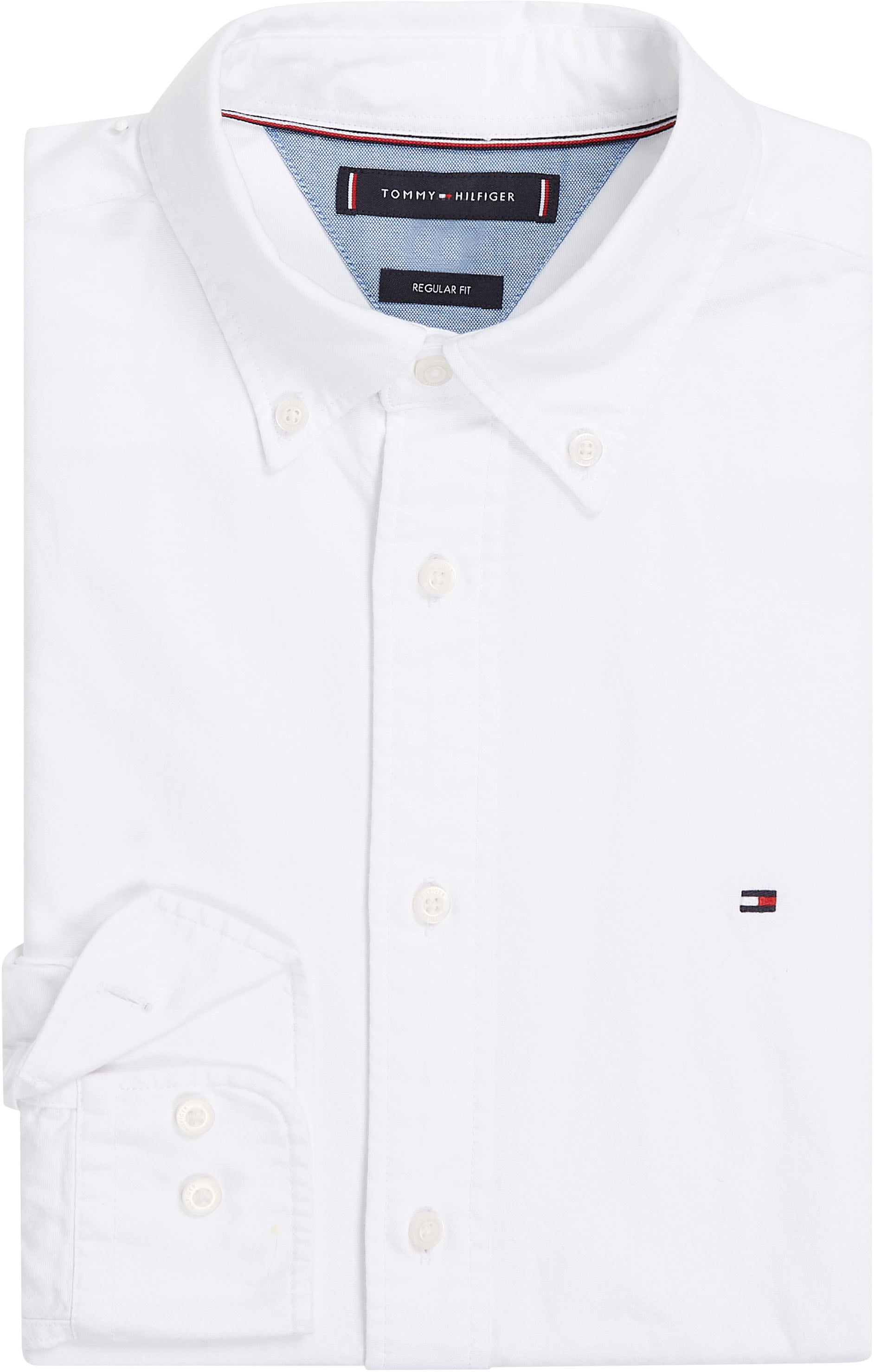 Tommy Hilfiger Langarmhemd »SOLID HERITAGE OXFORD RF SHIRT«