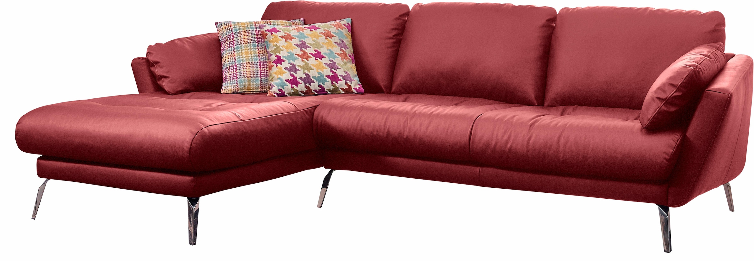 W.SCHILLIG Ecksofa "softy, Designsofa, zeitlos und elegant, hoher Sitzkomfo günstig online kaufen