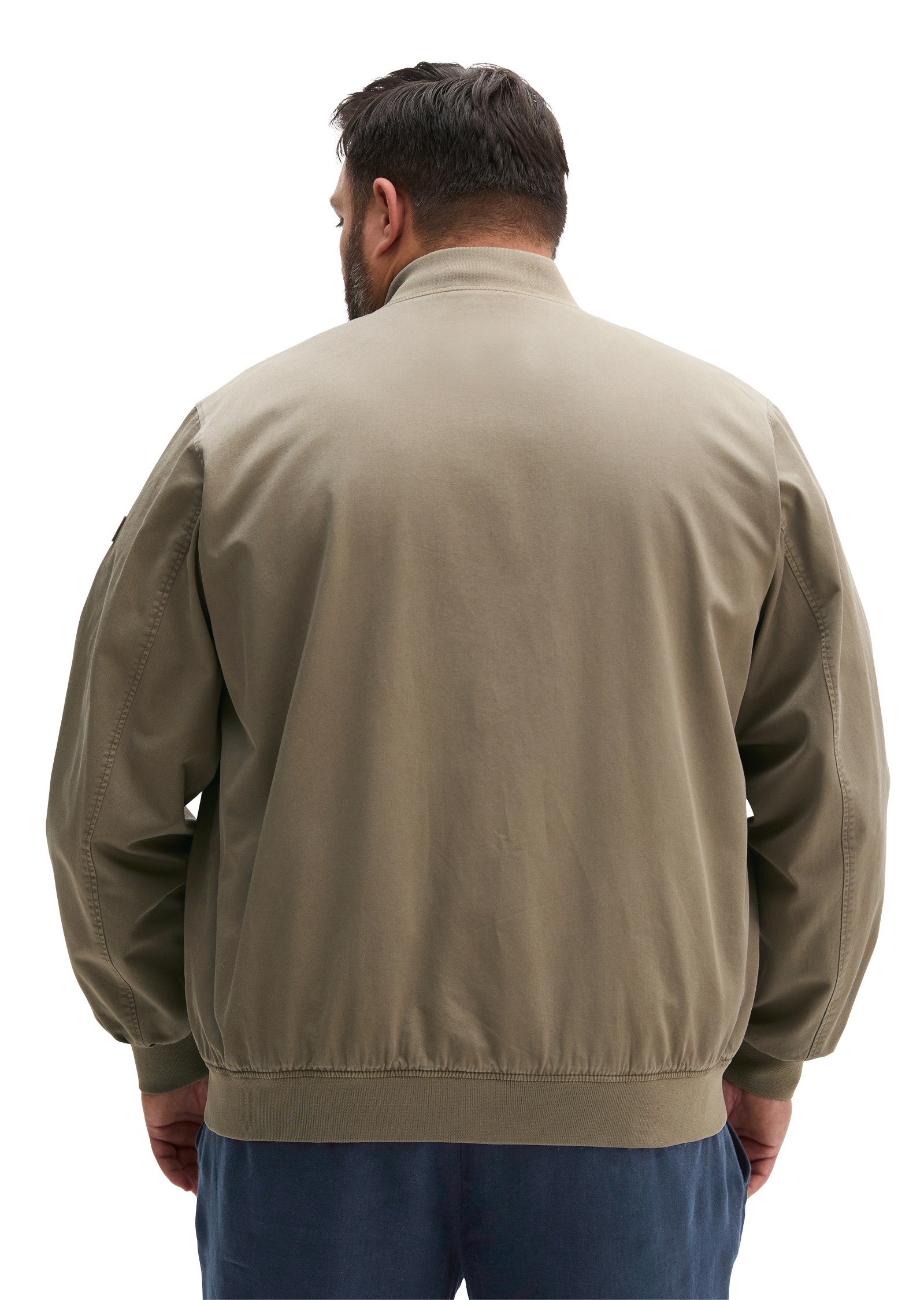 Marc O'Polo Outdoorjacke »aus Bio-Baumwoll-Twill« ohne Kapuze
