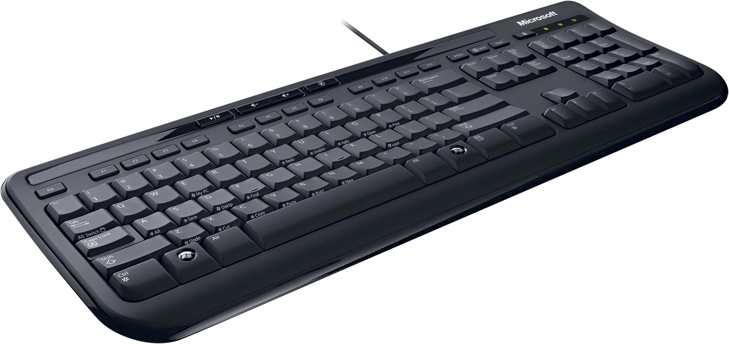 Microsoft Tastatur »Wired Desktop 600«