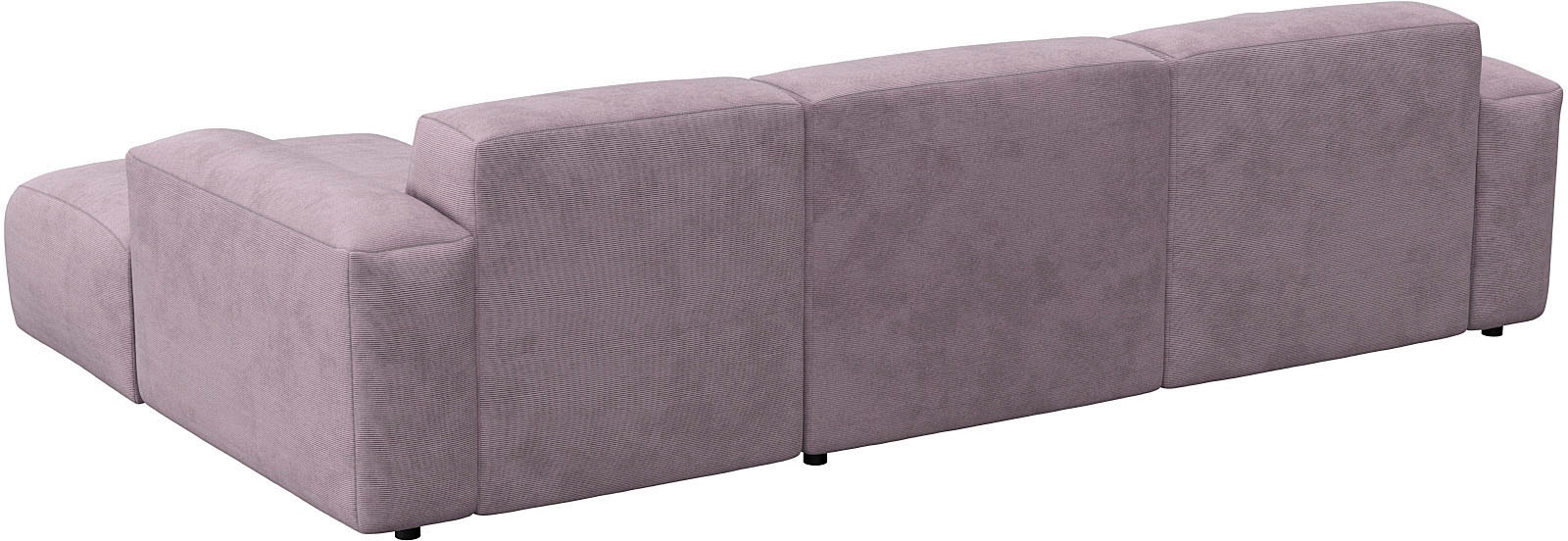 FLEXLUX Ecksofa »Lucera bequem und komfortabel durch hochwertigen Sitzaufbau, L.Form«, modern & anschmiegsam, Kaltschaum, Stahl-Wellenunterfederung