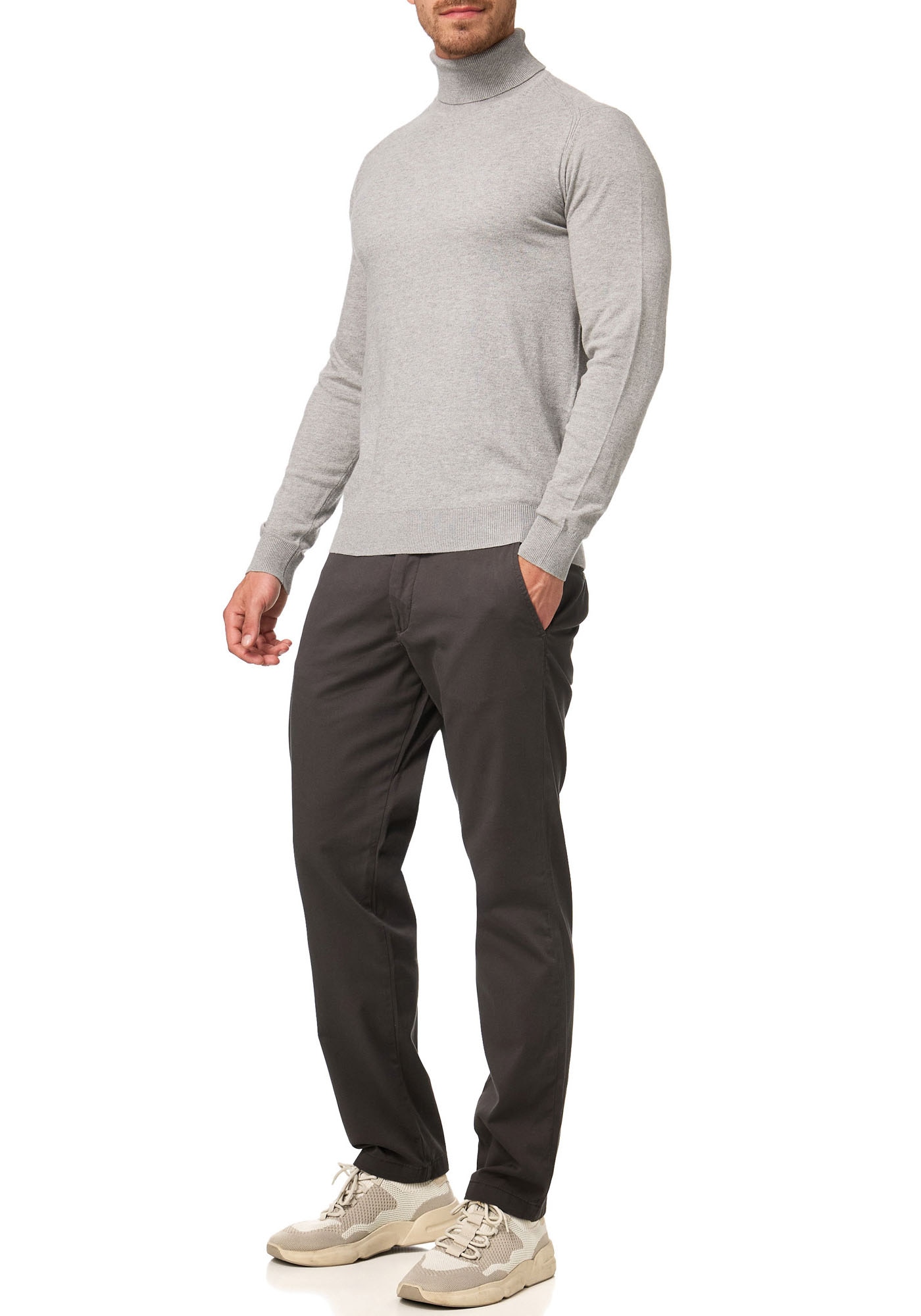 Indicode Rollkragenpullover »INBurns«