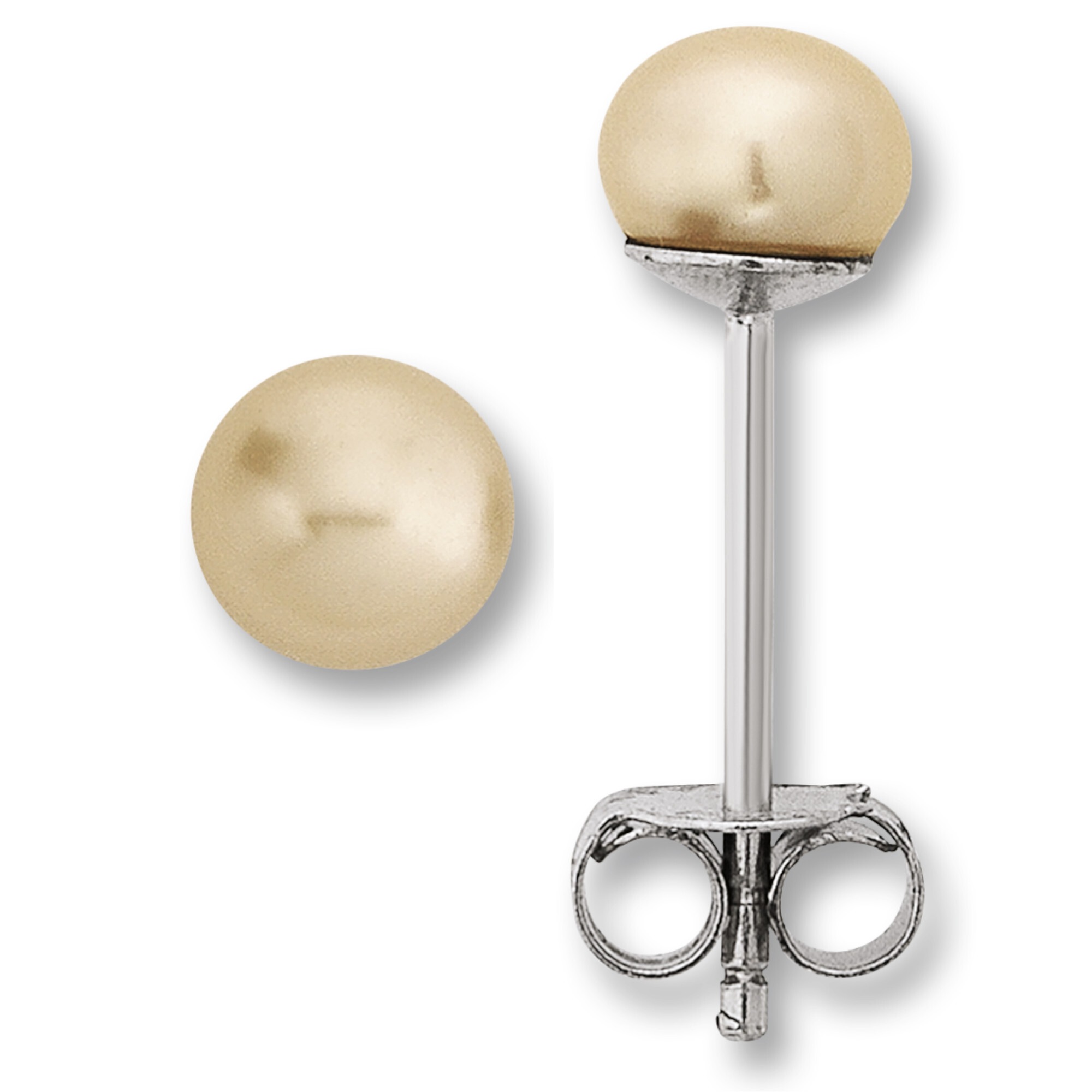 Paar Ohrhänger ONE ELEMENT "Ohrringe Ohrstecker aus 925 Silber", silber, Ohrringe, Damen, Damen, Perlen Silber 925 (Sterlingsilber), Perlen, Silber 925 (Sterlingsilber), Zartes Emblem – unaufdringlich und dennoch ausdrucksstark 2
