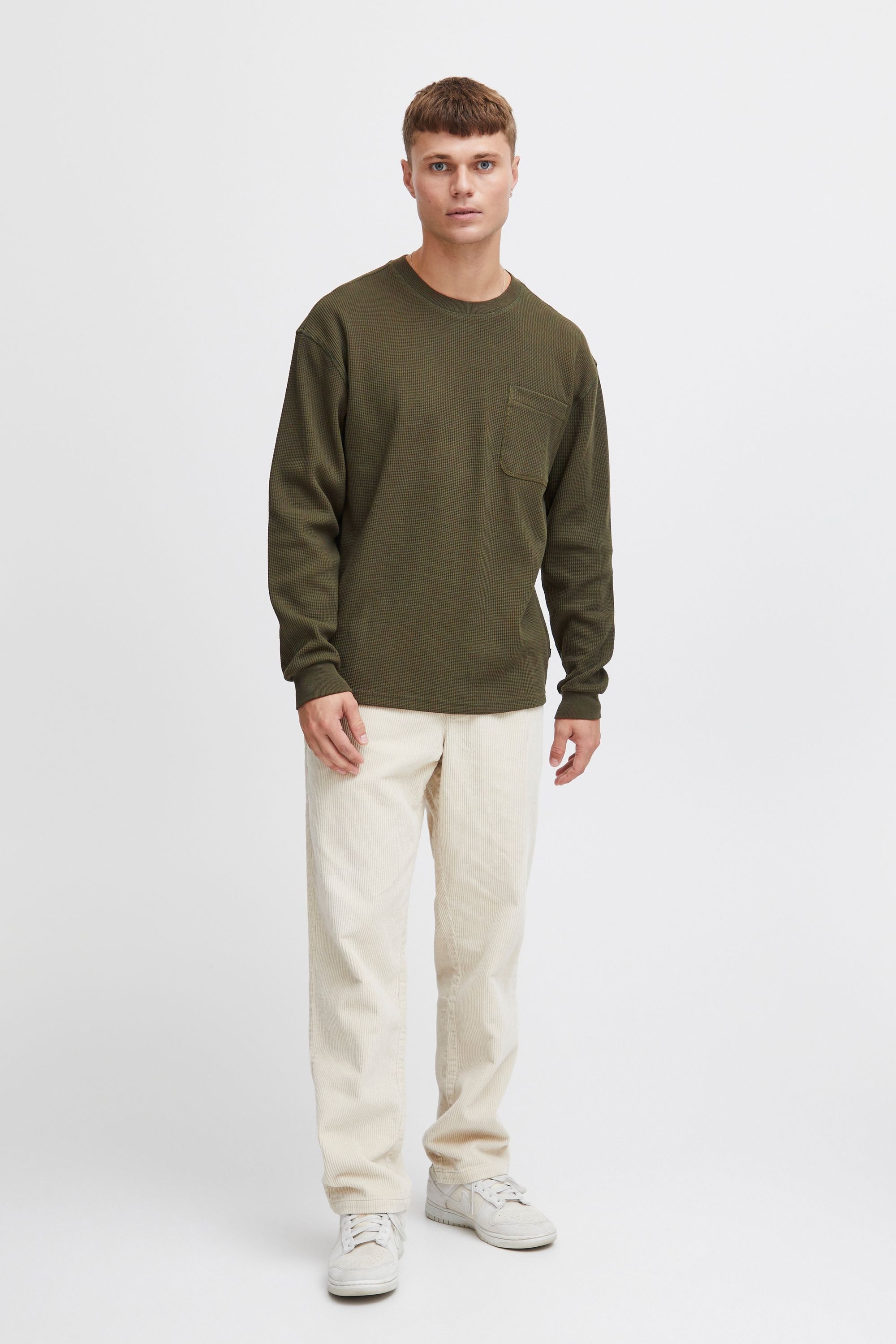 !Solid Rundhalspullover »Sweatshirt SDHalwest«
