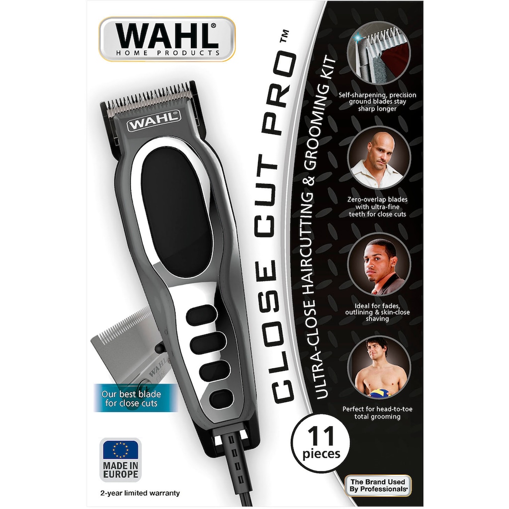 Wahl Haarschneider »Close Cut Pro Grey 20105.0460«, 6 Aufsätze