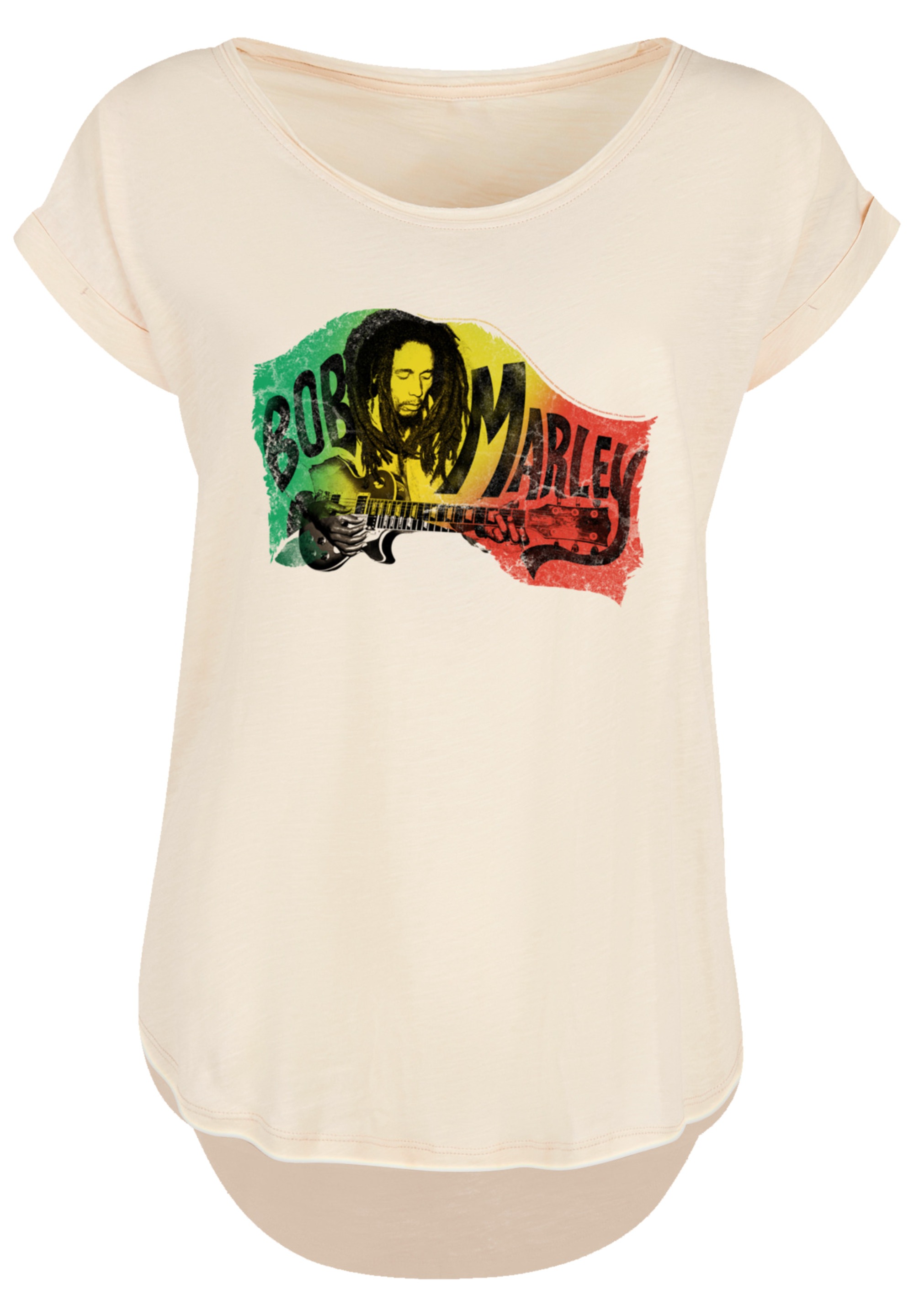 F4NT4STIC T-Shirt "Bob Marley Chords Reggae Music by Rock Off", Premium Qua günstig online kaufen