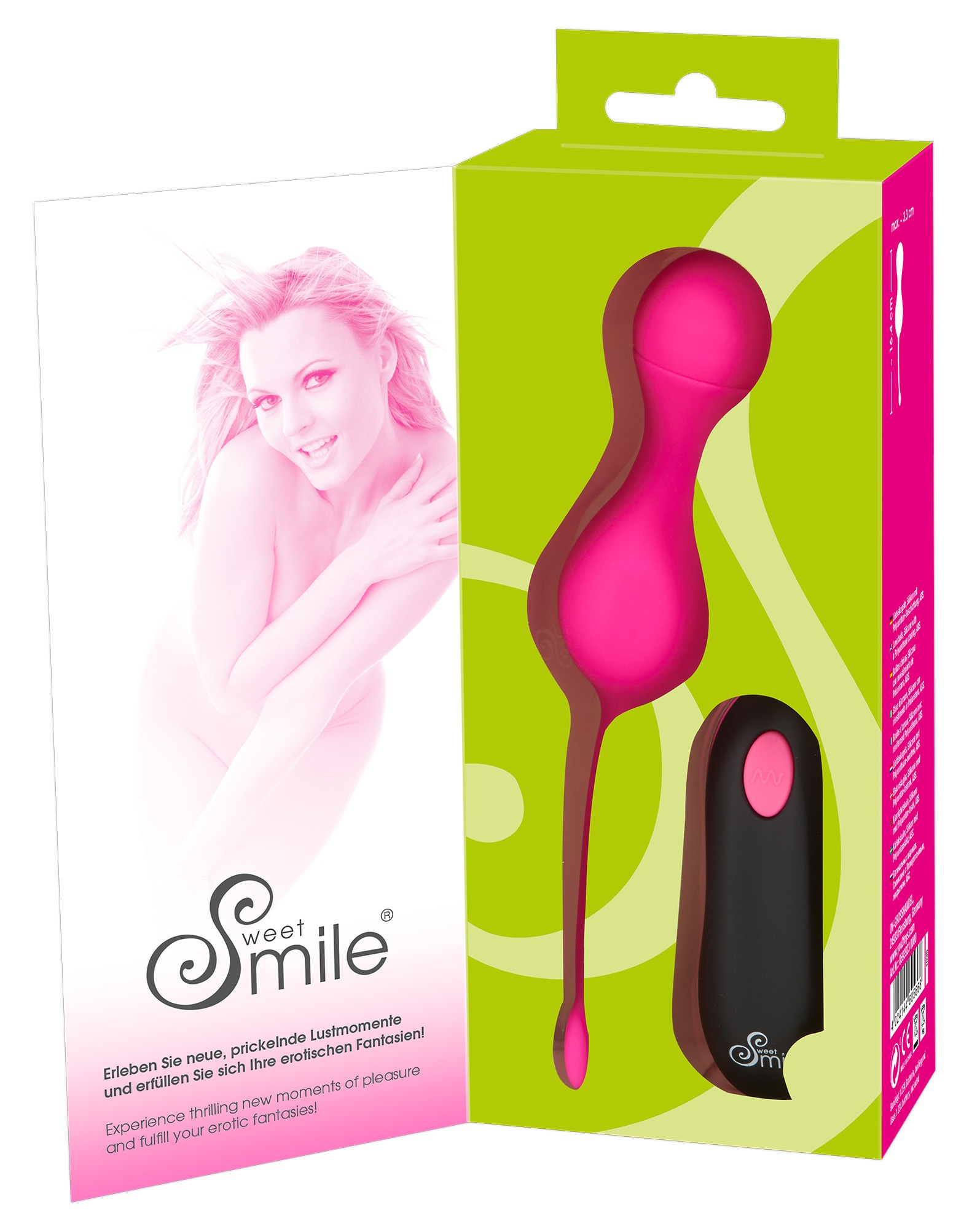 Sweet Smile Liebeskugeln »vibrierende Liebeskugel RC Love Balls«