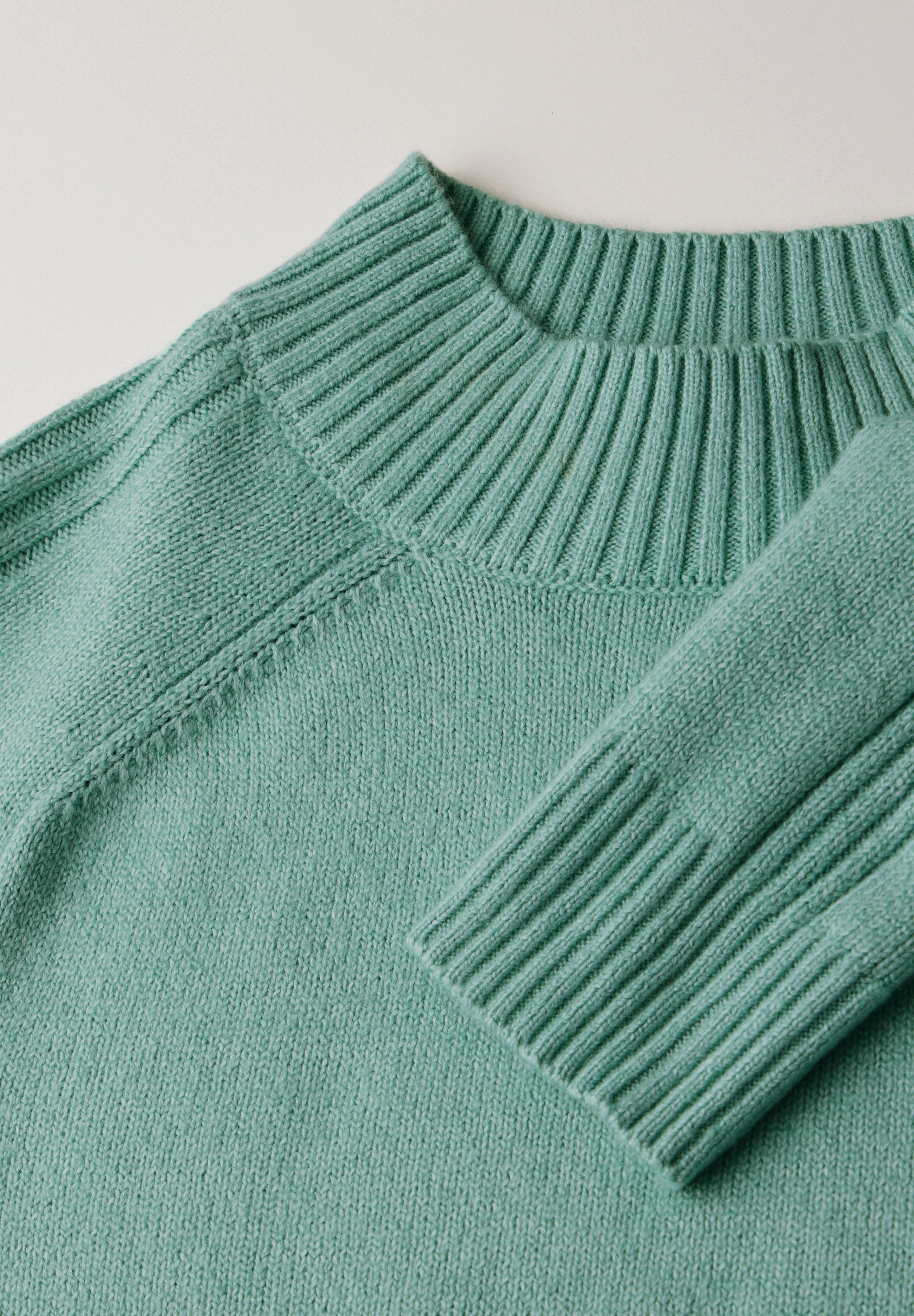 STREET ONE Strickpullover, im angenehmen Materialmix