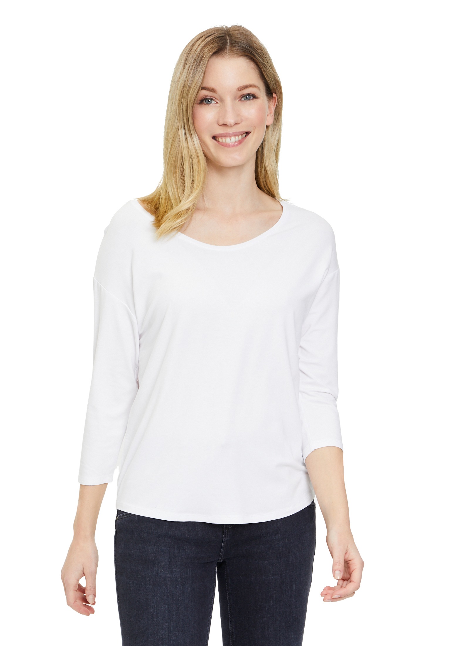 Betty&Co 3/4-Arm-Shirt »Betty & Co Basic Shirt unifarben«, Form