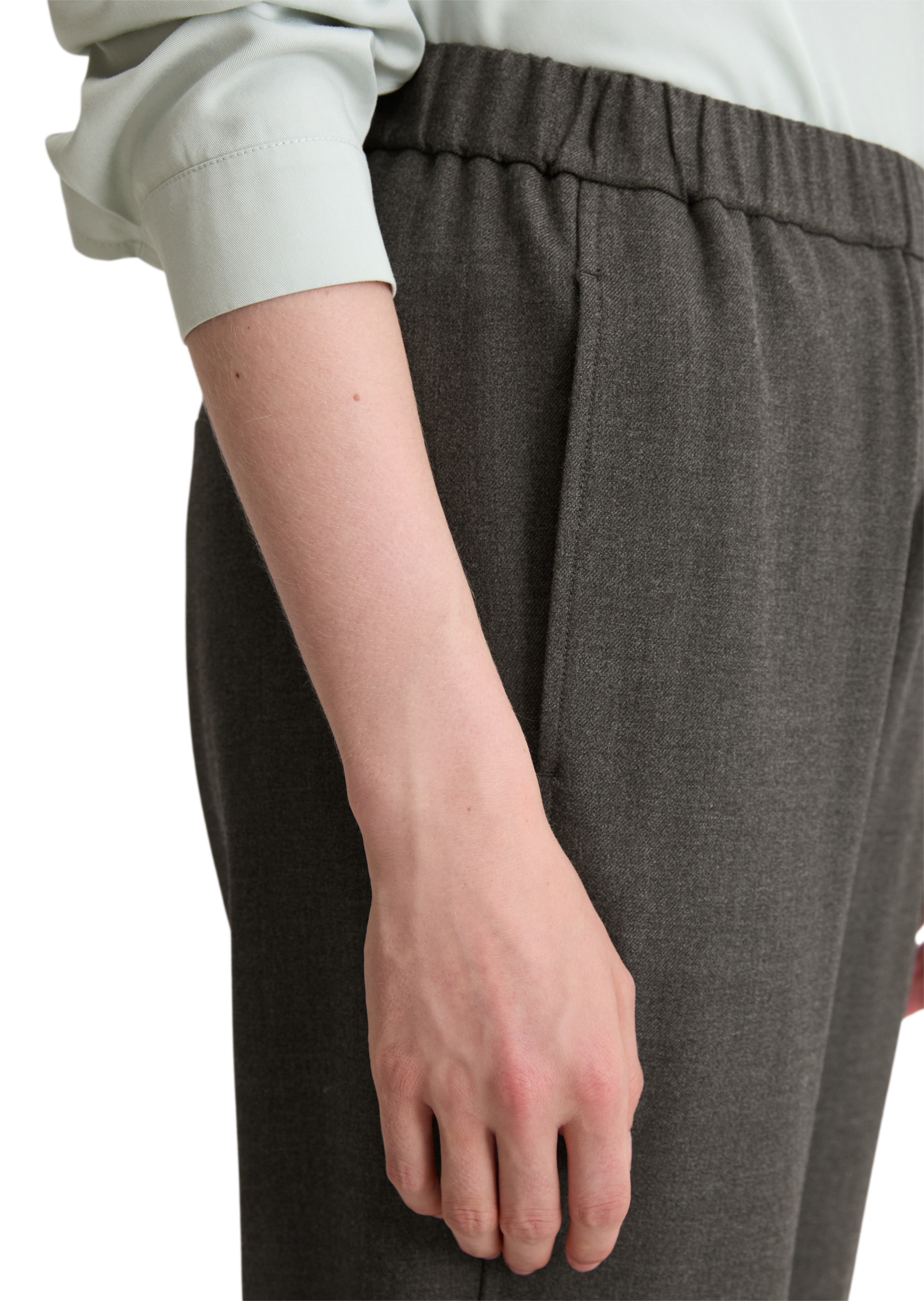 Marc O'Polo Chinohose »aus weichem Polyester-Viskose-Mix«