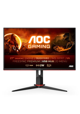 Gaming-Monitor »C27G2ZU/BK«, 69 cm/27 Zoll, 1920 x 1080 px, 0,5 ms Reaktionszeit, 240 Hz