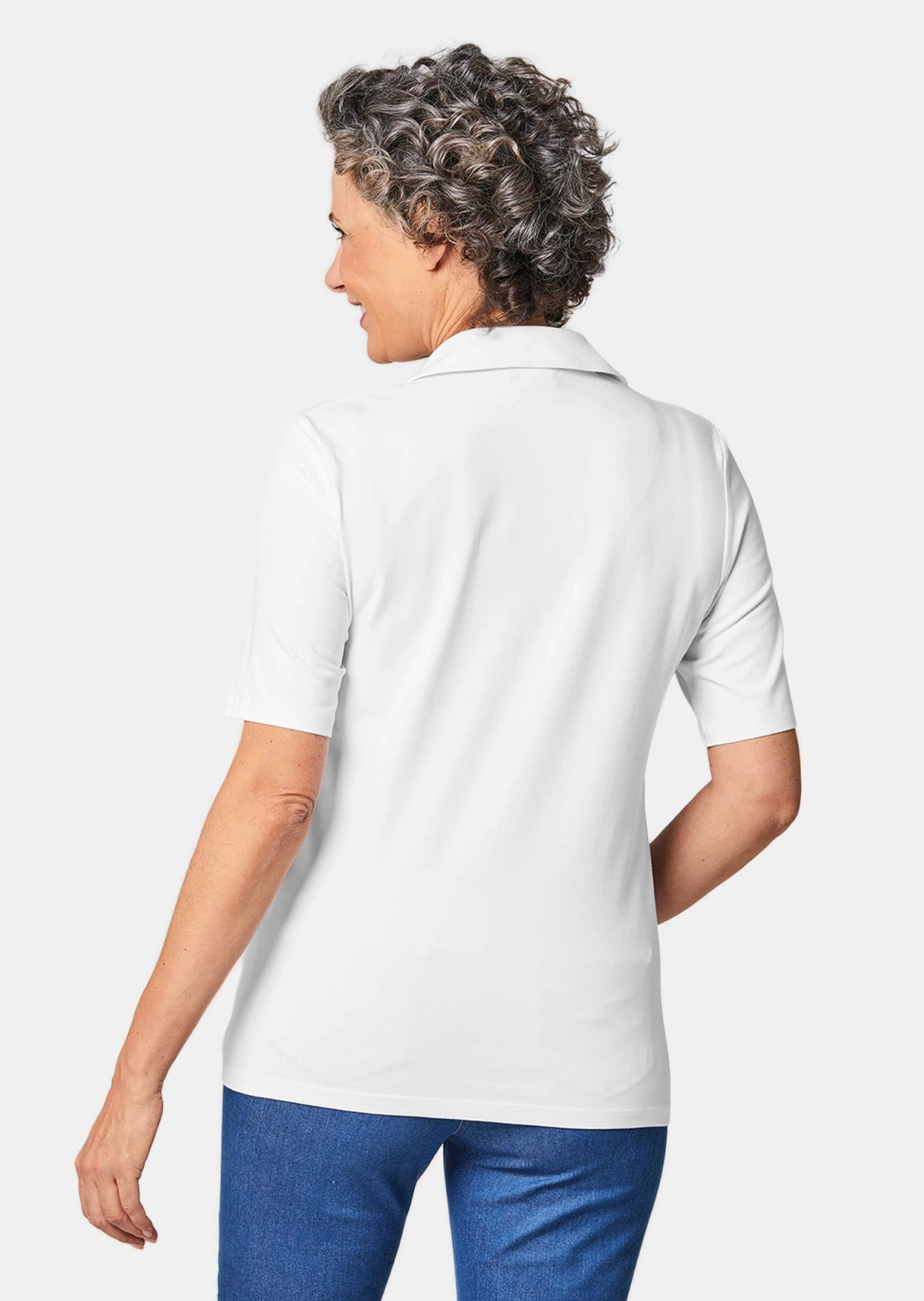 GOLDNER Poloshirt »Poloshirt Stretchbequemes Poloshirt«