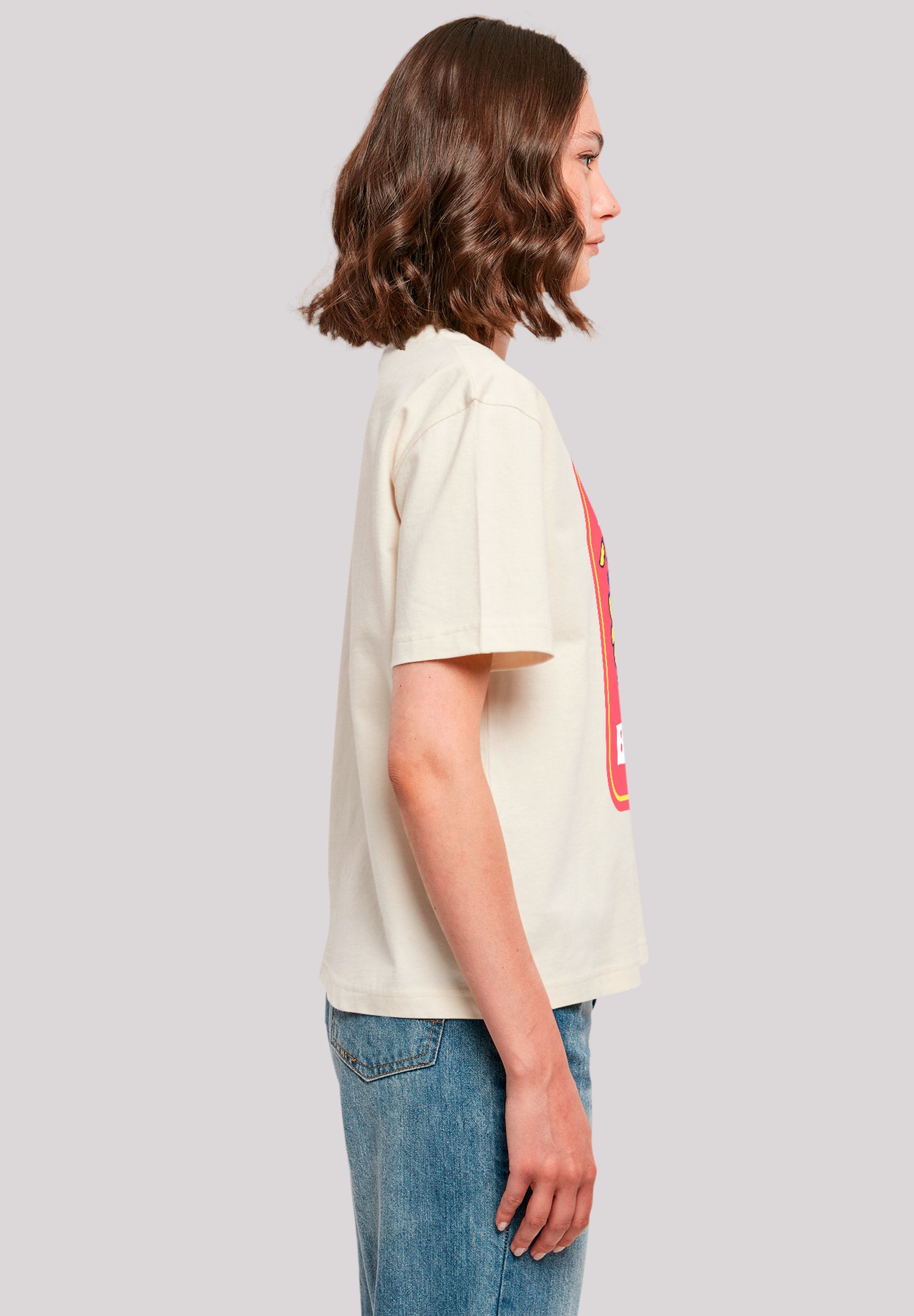 F4NT4STIC T-Shirt »Sesamstraße Bilbo Big Bird Sticker«, Premium Qualität, Weihnachts-Kollection