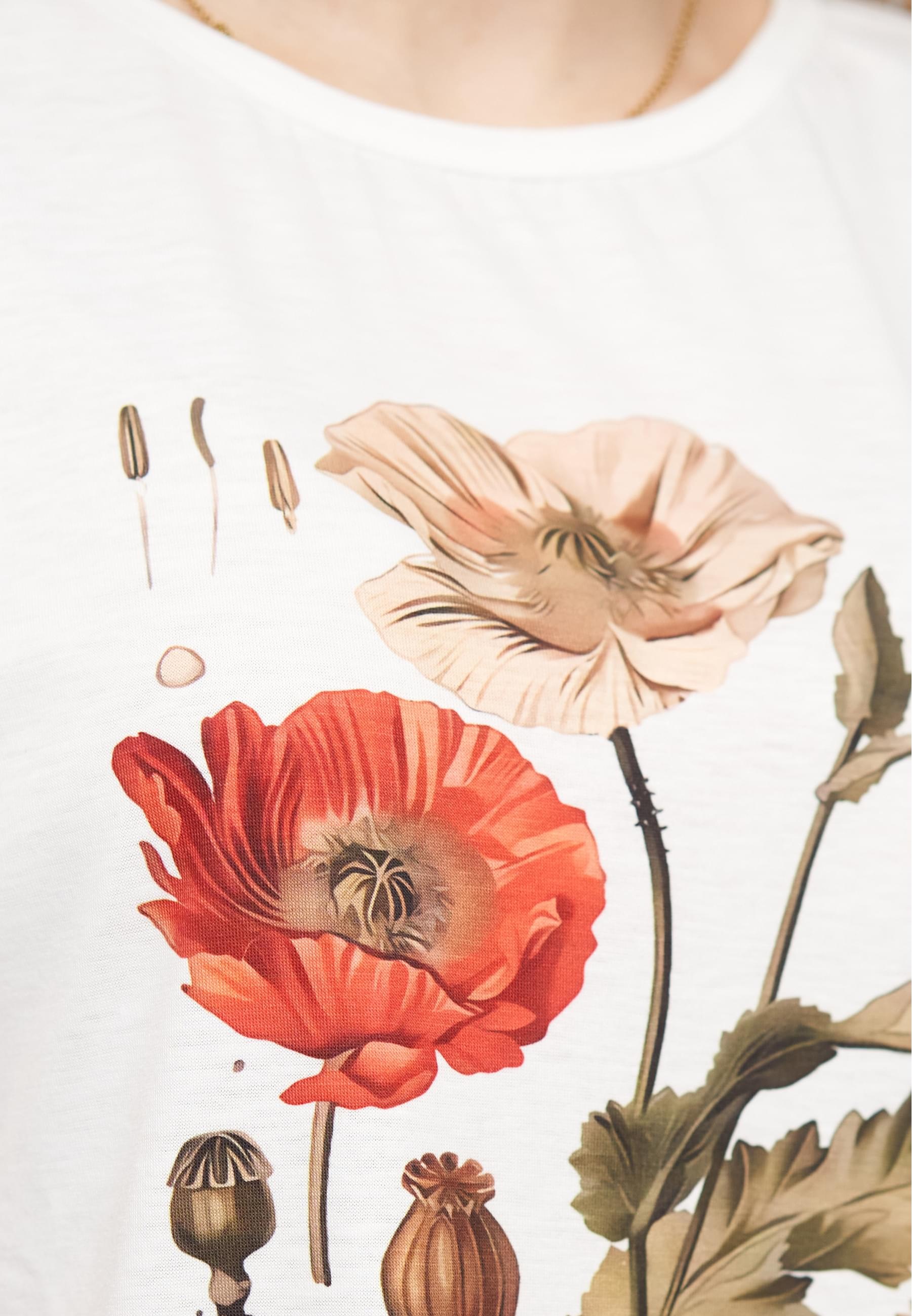CLOUD 5IVE T-Shirt »CLOUD 5IVE T-Shirt Flower Print« 1 Stk.