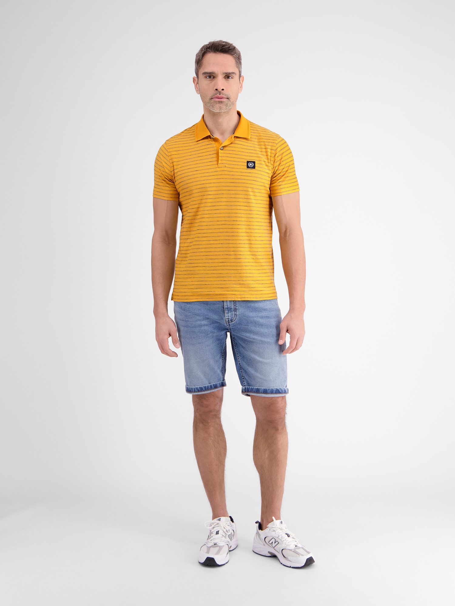 LERROS Poloshirt »LERROS Herren Poloshirt, gestreift«