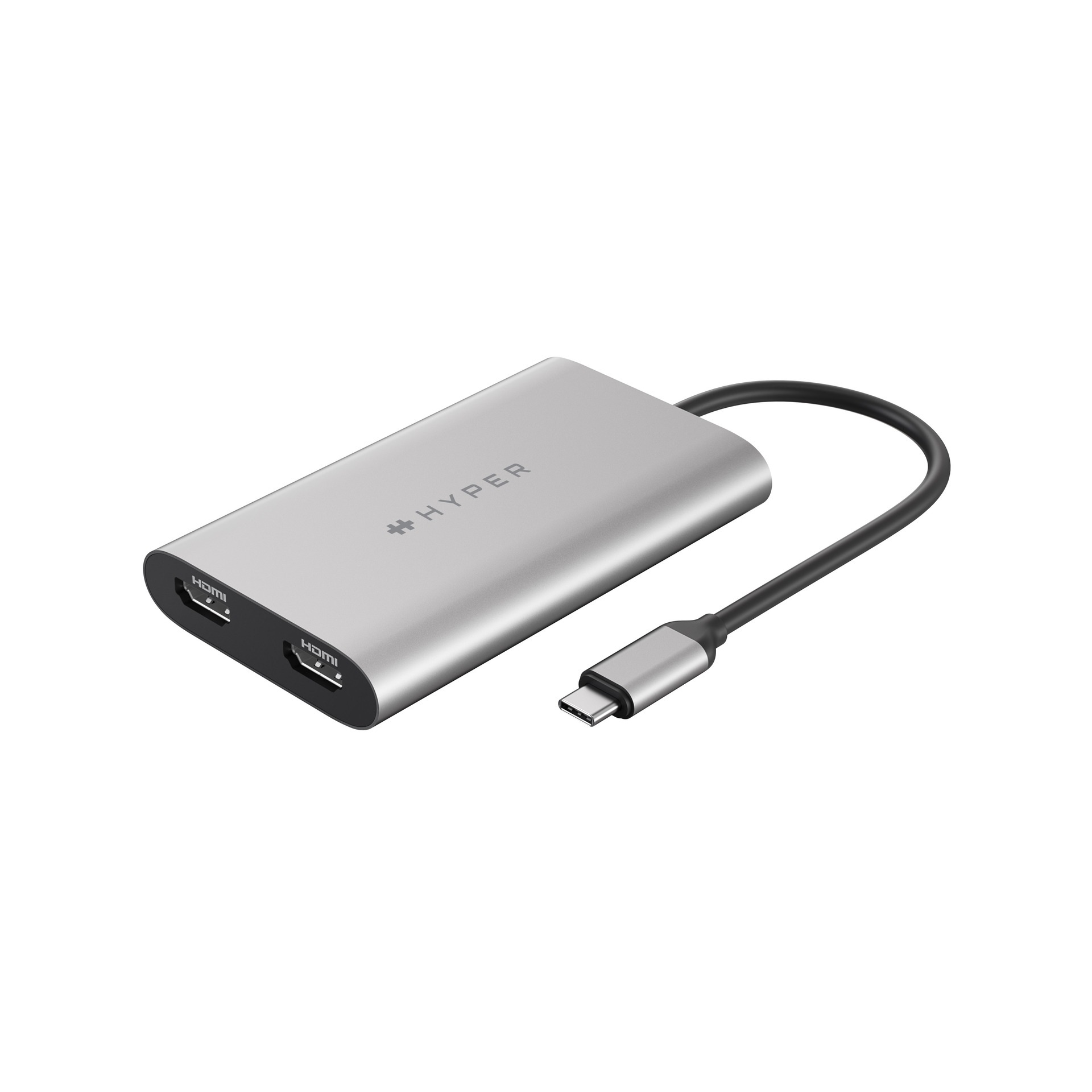 Targus HDMI-Adapter »HyperDrive Dual 4K HDMI Adapter für M1/M2/M3 MacBook«, USB-C zu 2x HDMI