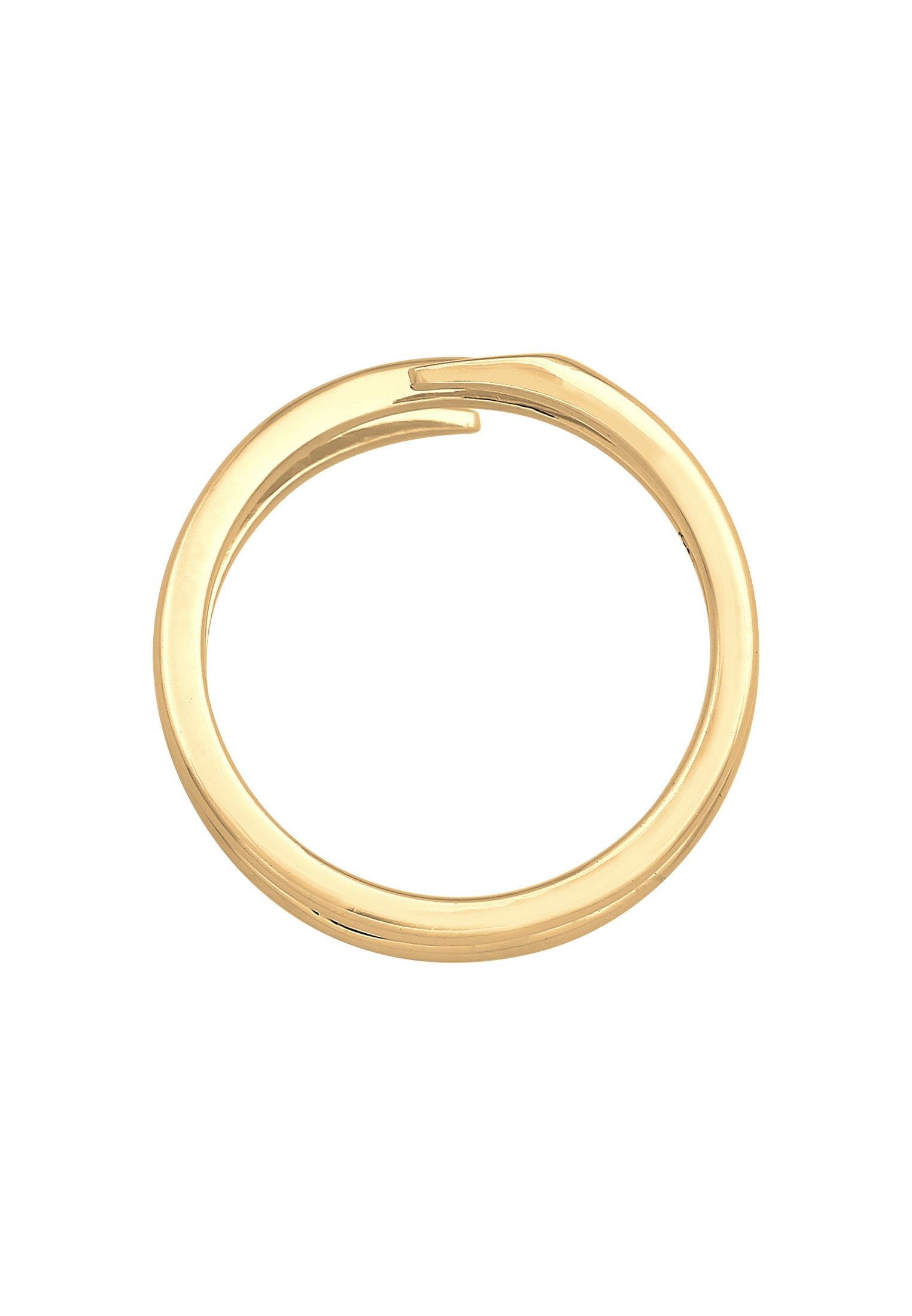 Elli Fingerring »Wickelring Twist Fein 925 Silber«