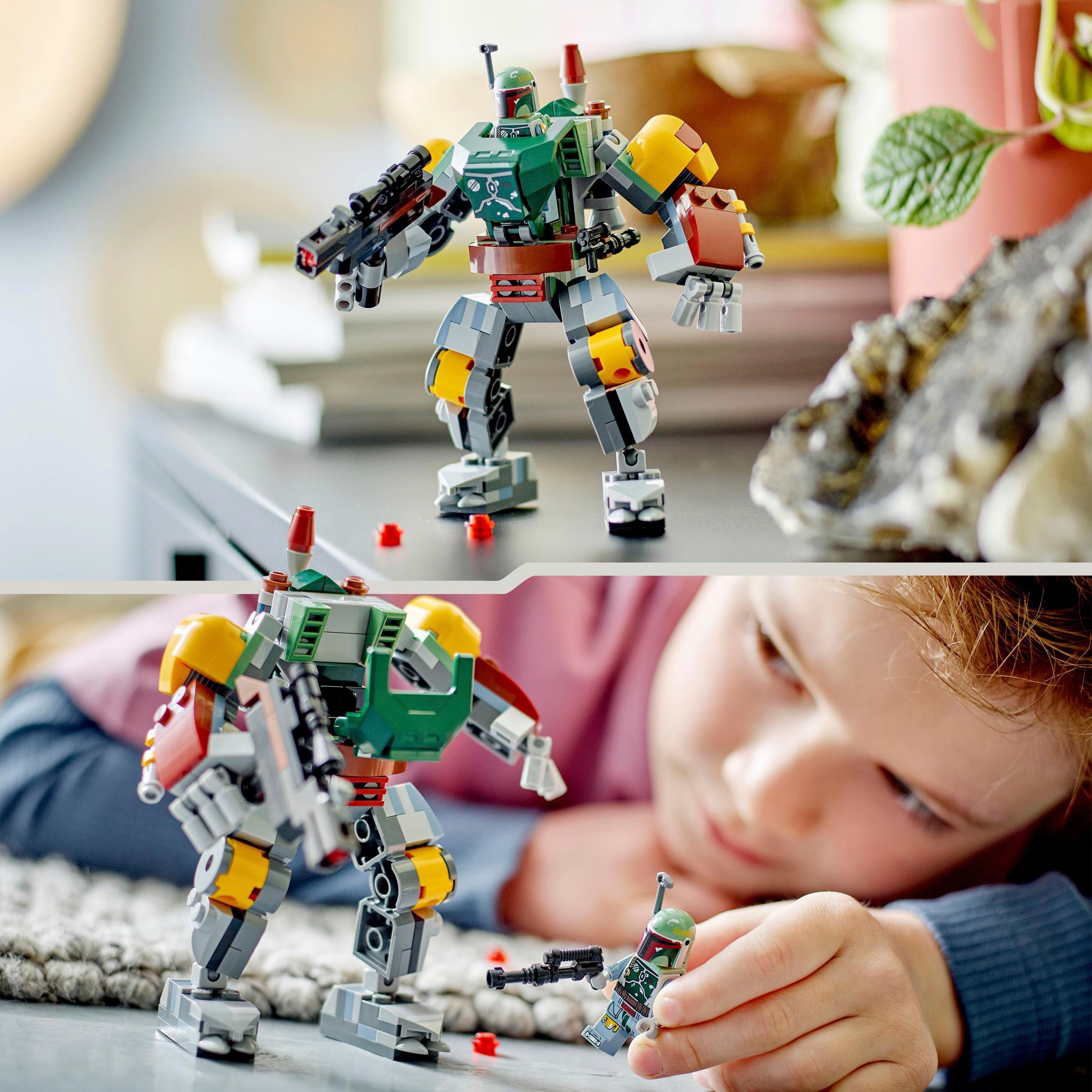 LEGO® Konstruktionsspielsteine »Boba Fett Mech (75369), LEGO® Star Wars™«, (155 St.), Made in Europe