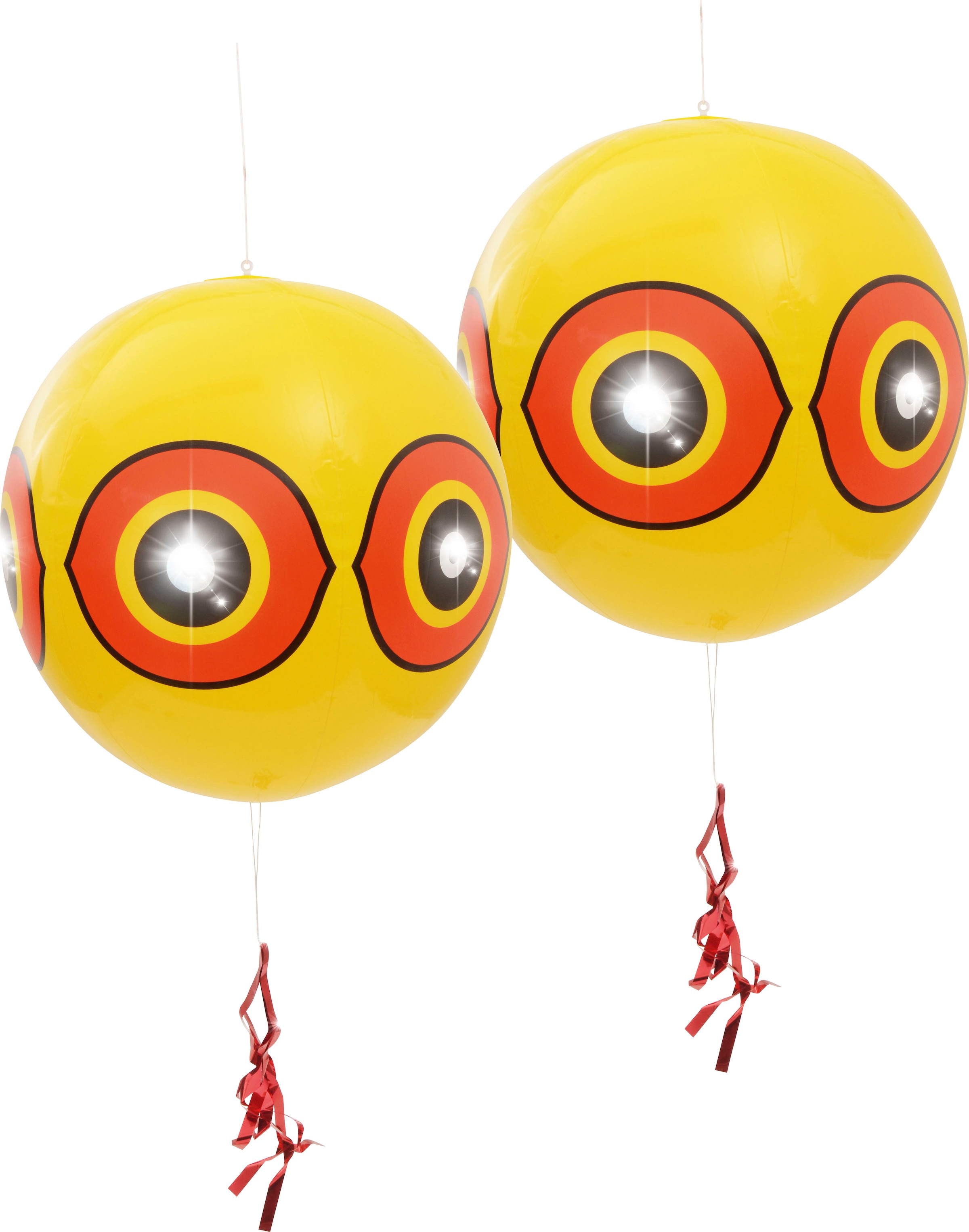 Vogel-Schreck »Vogel- & Reiher-Abwehr Ballon«, 2er-Set