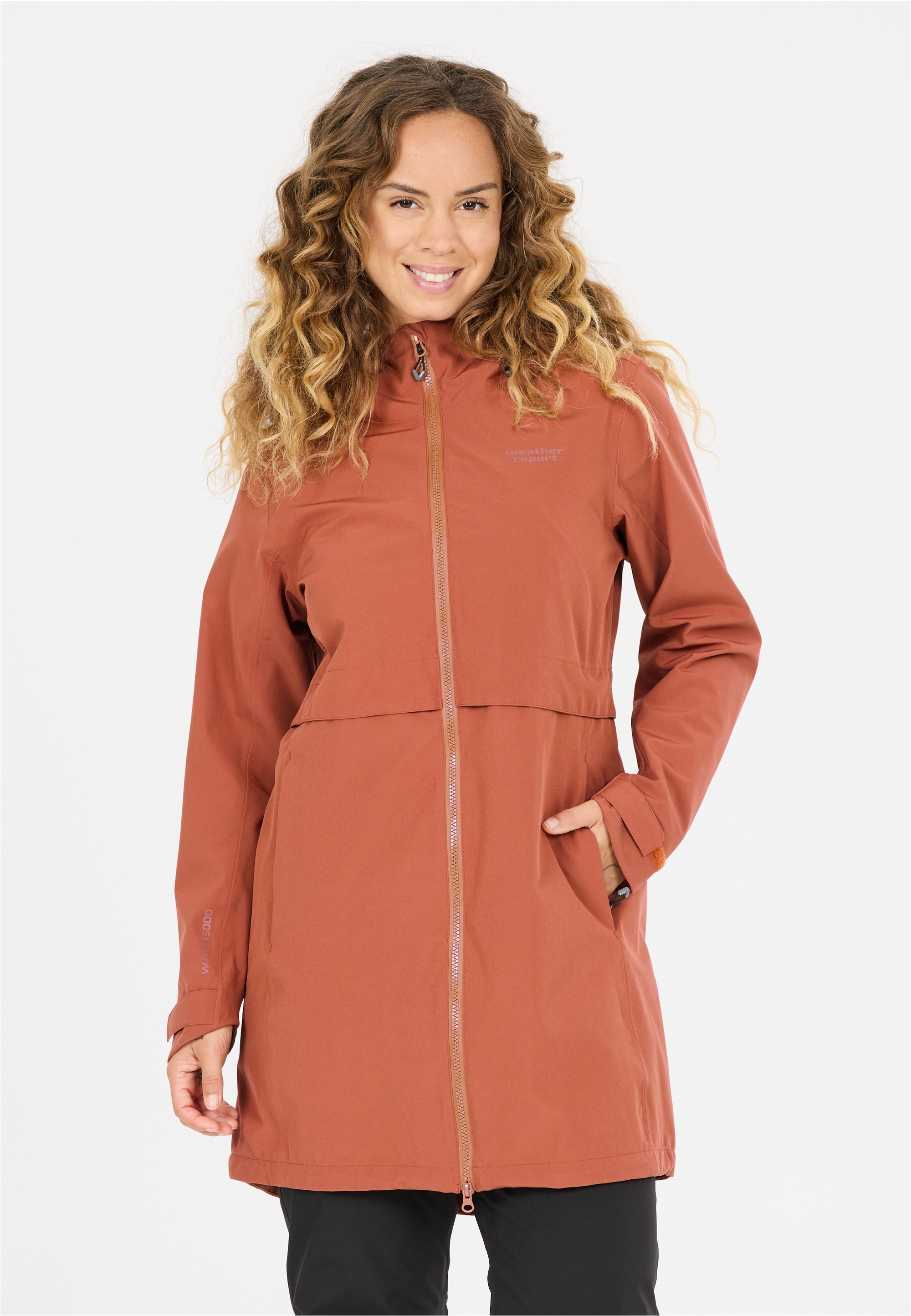 WEATHER REPORT Outdoorjacke "Dayton" mit getapten Nähten