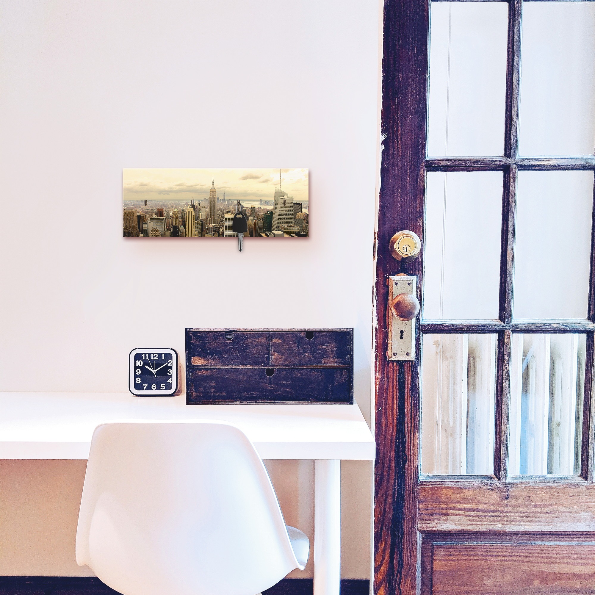 Artland Hakenleiste »Skyline Manhattan - New York«, MDF