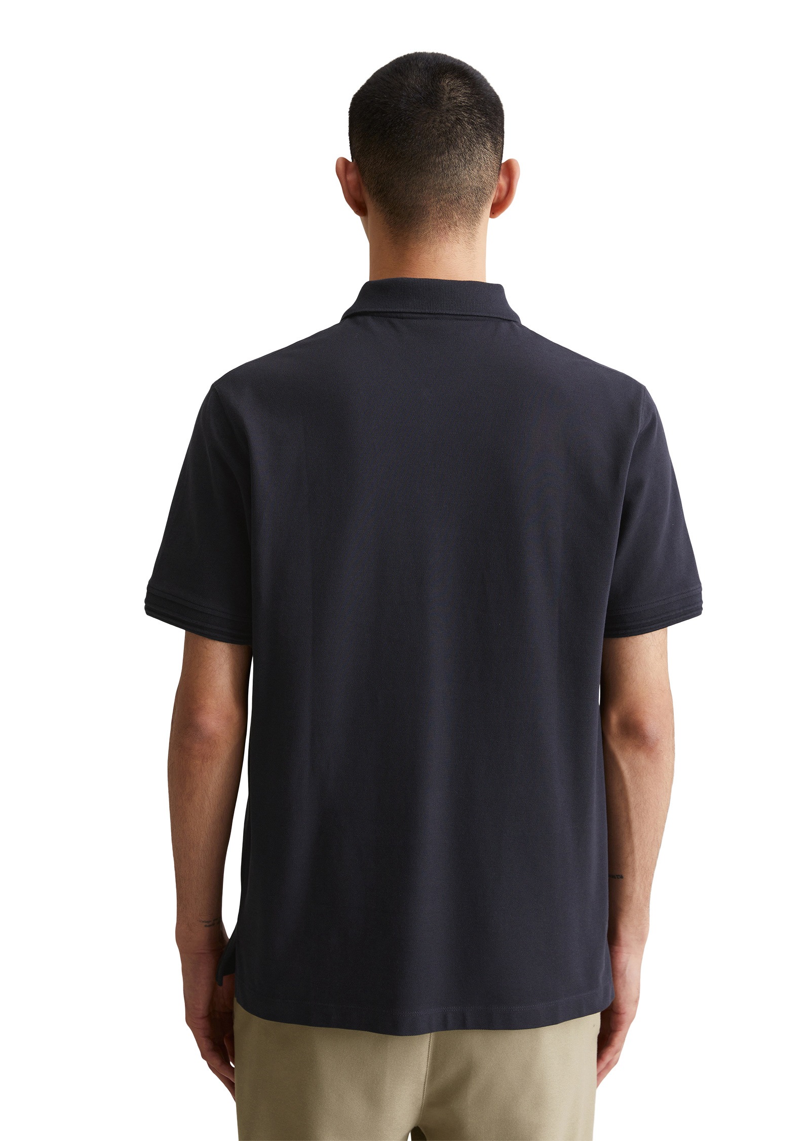 Marc O'Polo DENIM Poloshirt »aus reiner Bio-Baumwolle«