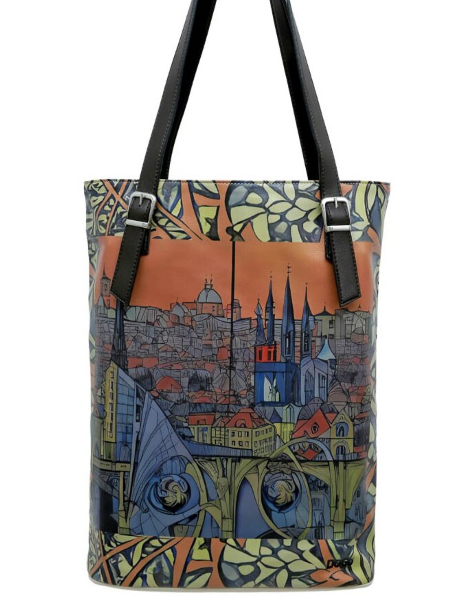 Umhängetasche »Damen Tall Bag City of Spires Vegan Damen Handtaschen (Fashion)«, Vegan