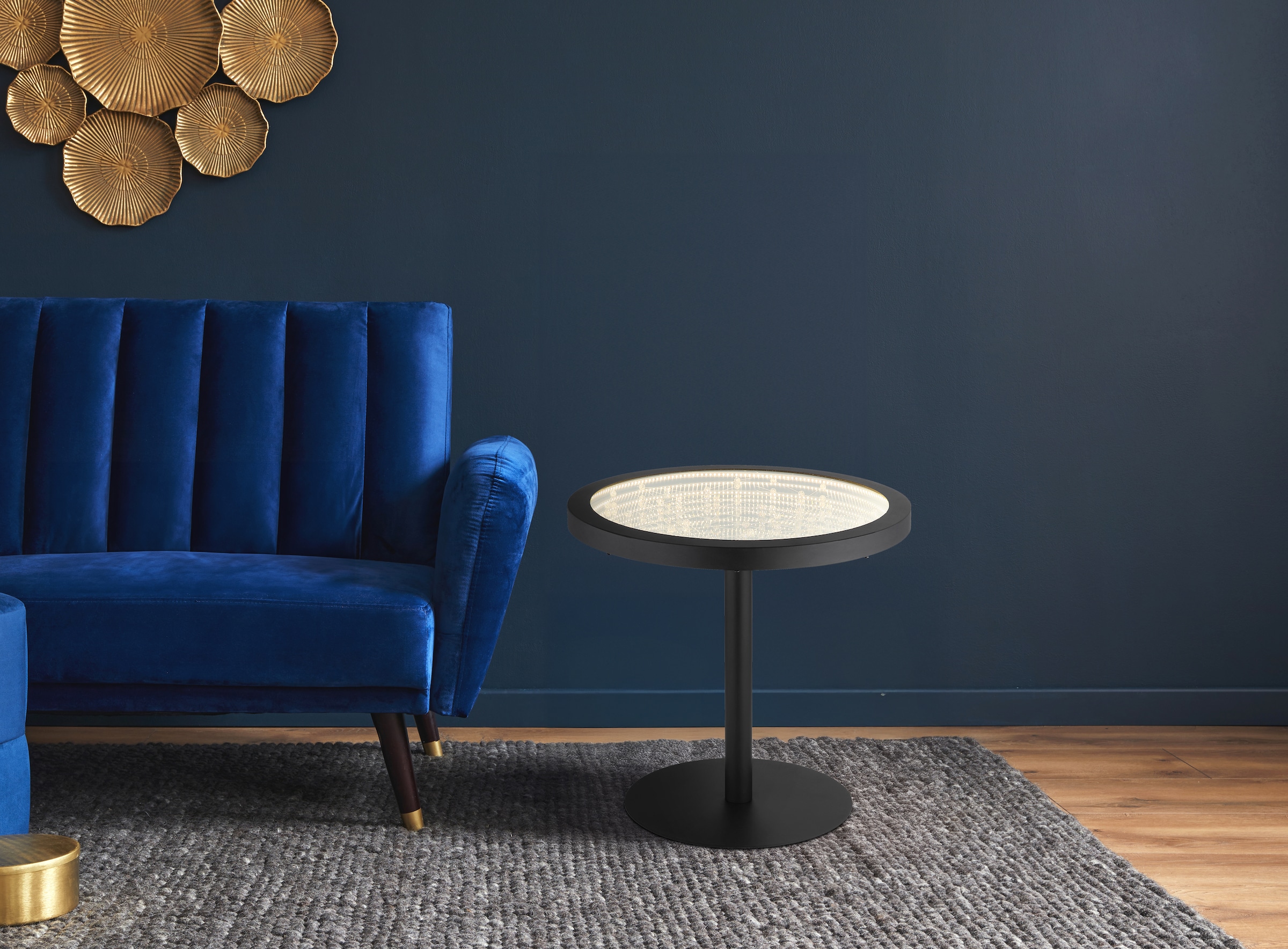 GLOBO LIGHTING Stehlampe »BRYON« LED-Modul 1 Stk. Warmweiß Stehlampe Wohnzimmer Schlafzimmer Flur Design-Leuchte