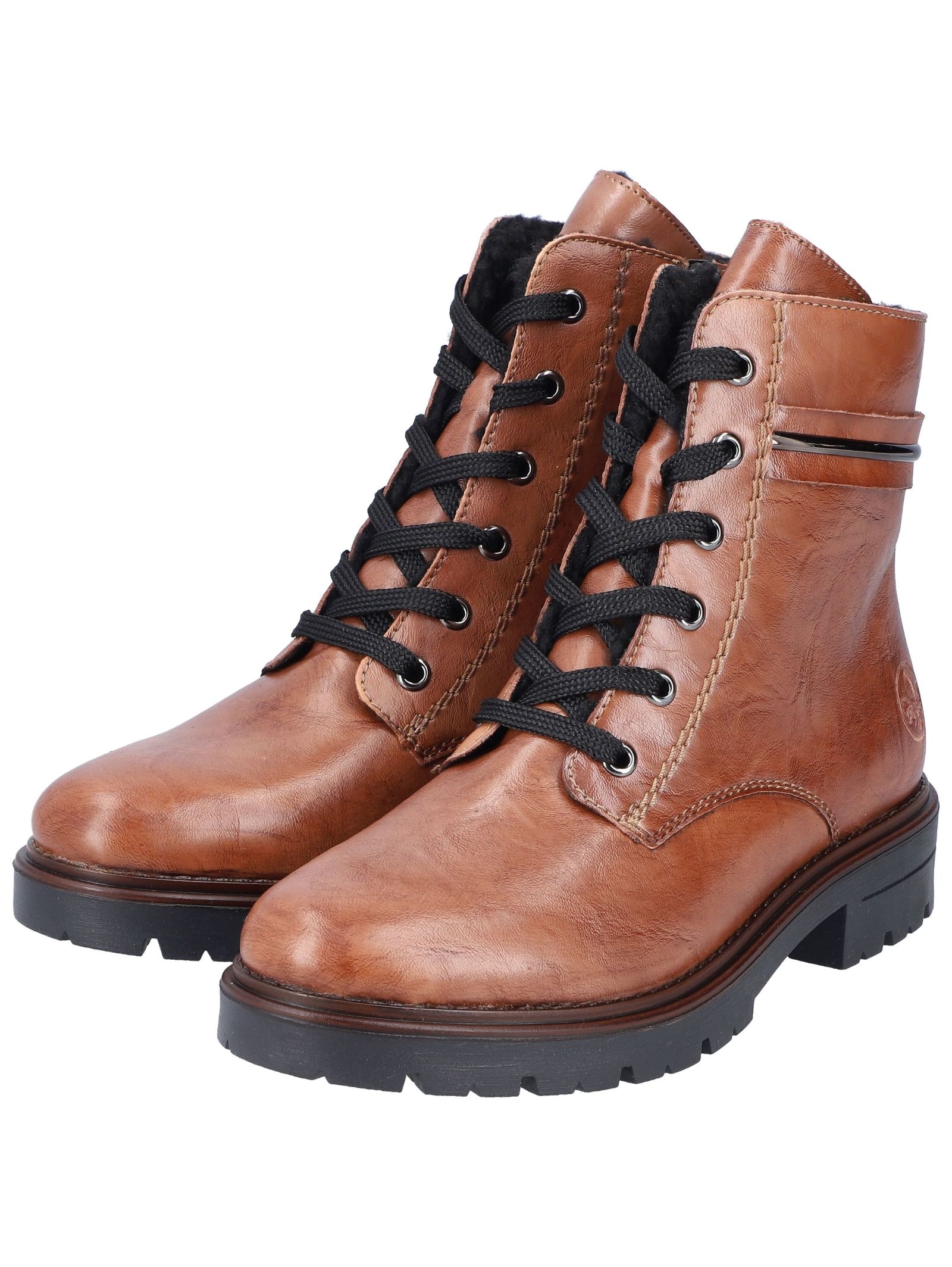 Rieker Schnürstiefelette »Rieker Stiefelette Lederimitat«