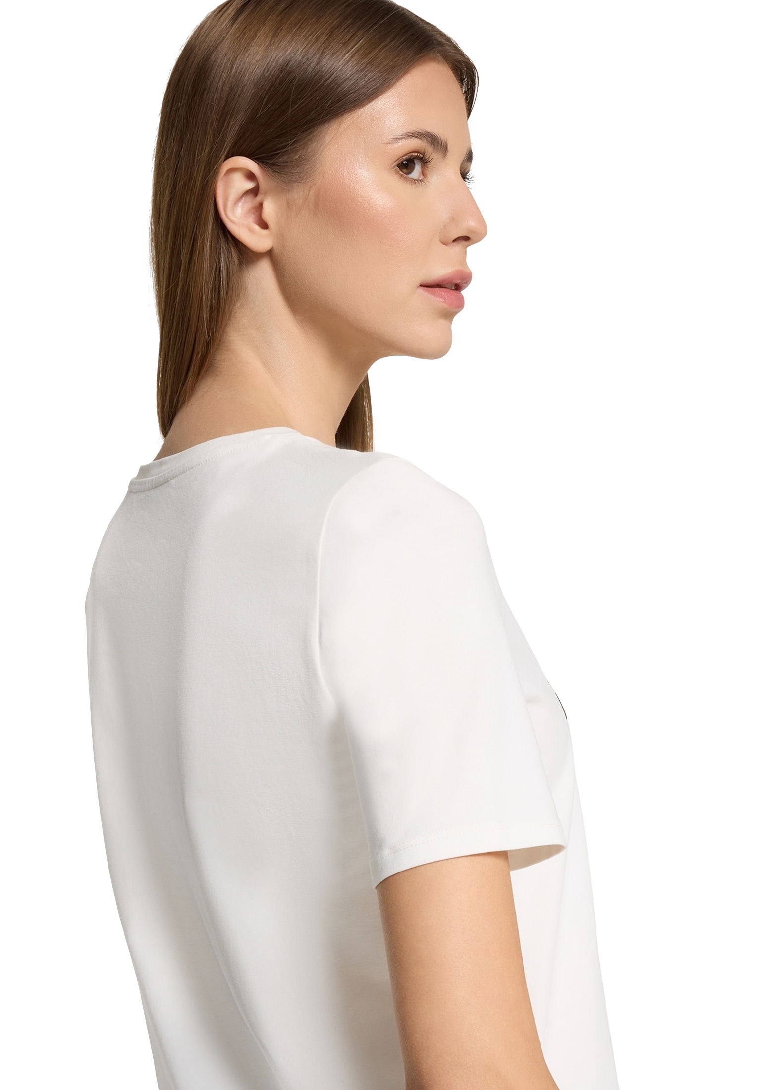 Betty Barclay Kurzarmshirt »Betty Barclay Damen Basic Shirt mit Aufdruck«, (1 tlg.), Foliendruck