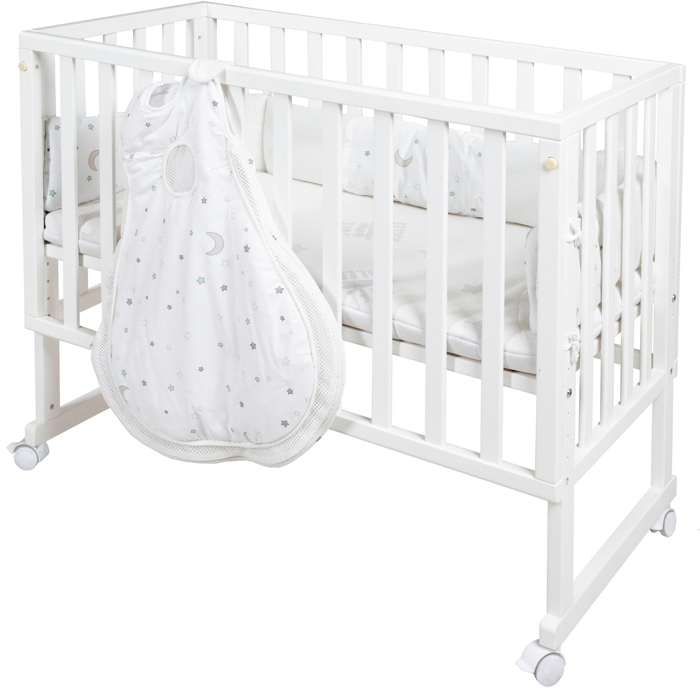 Stubenbett »safe asleep® 3-in-1 Sternenzauber«, (4 tlg.)