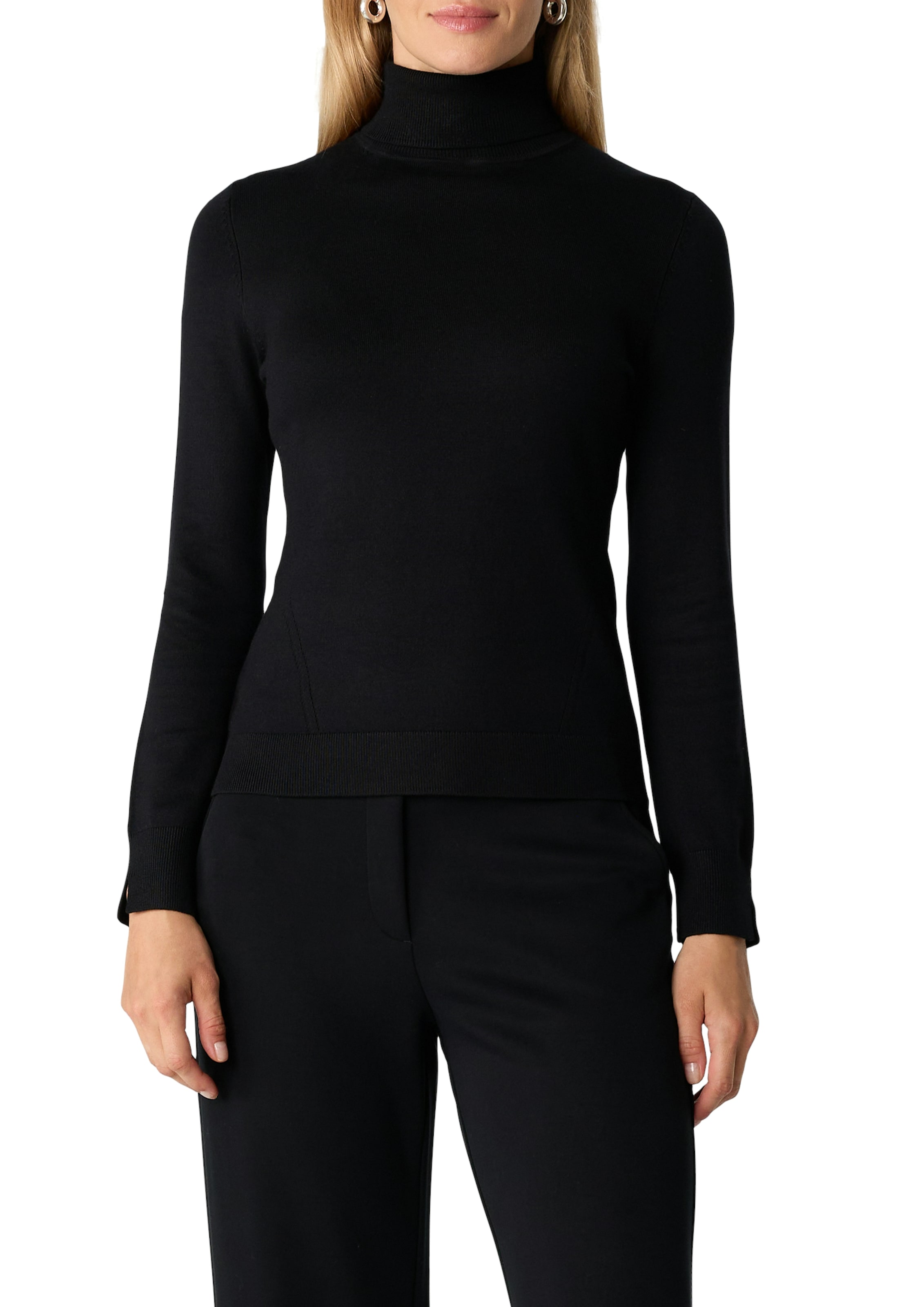 Comma Strickpullover, mit Ärmelschlitzen günstig online kaufen