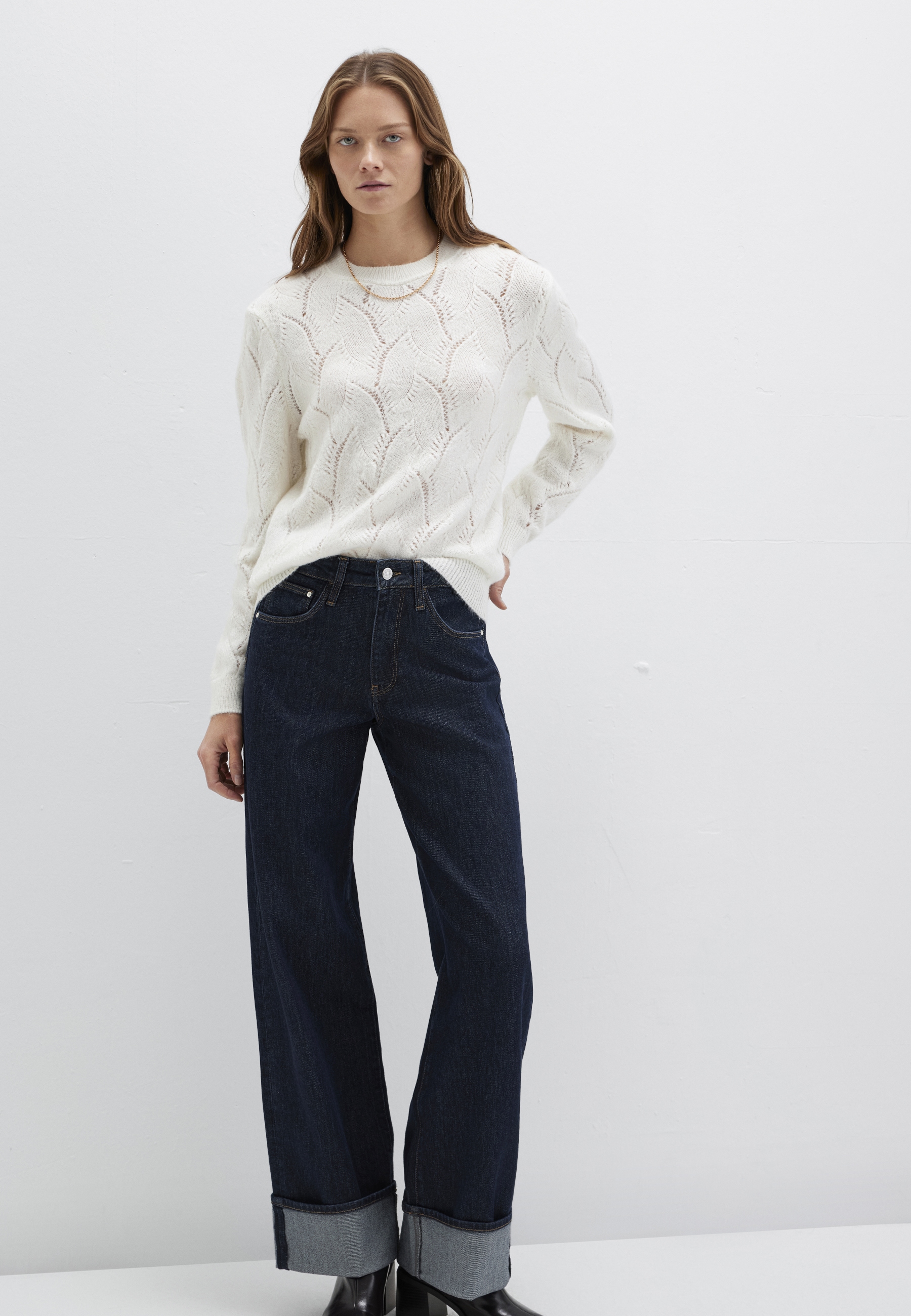 Mavi Rundhalspullover "CREW NECK SWEATER" Pullover günstig online kaufen