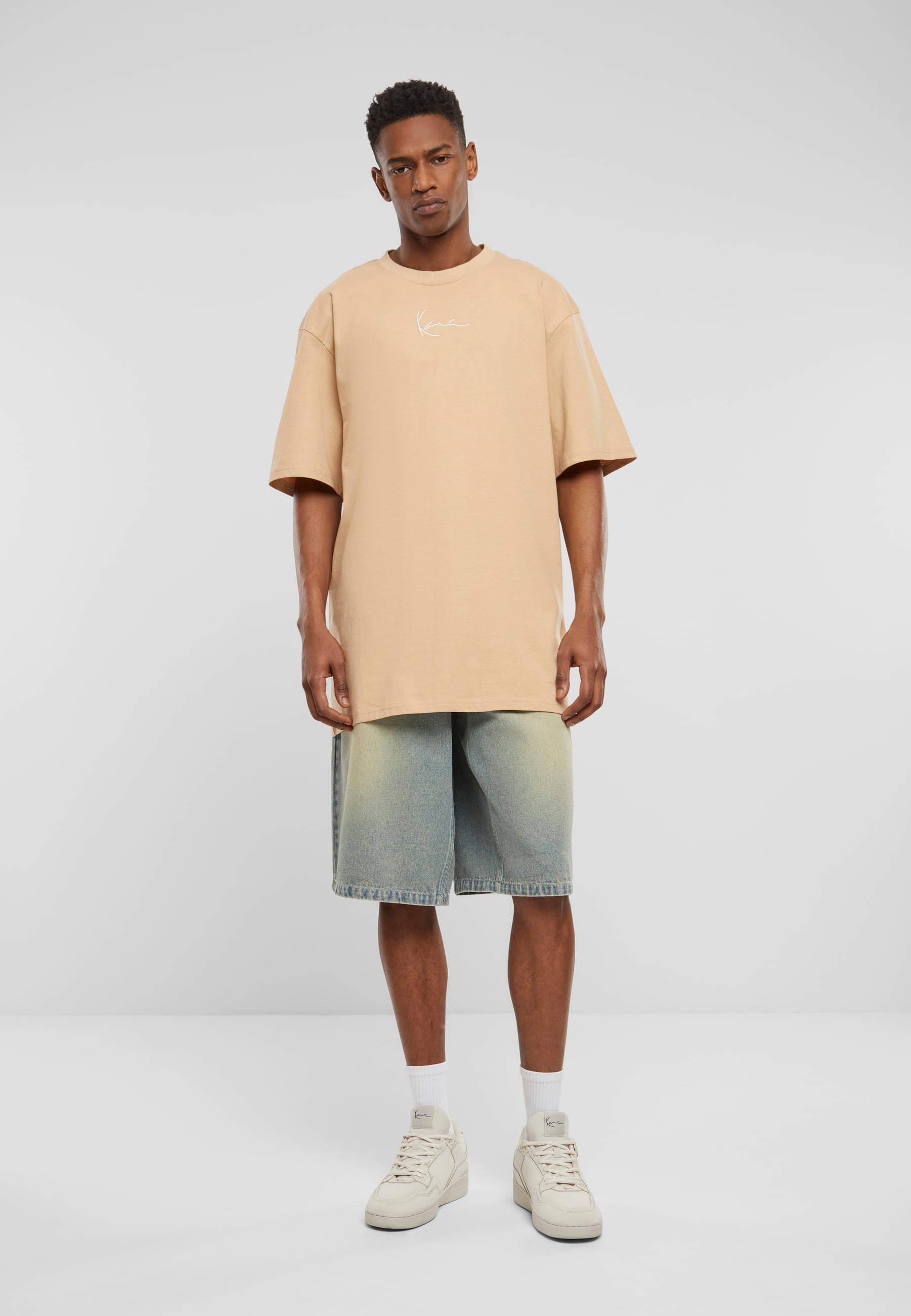 Karl Kani Shorts »Karl Kani Herren Karl Kani OG Denim Baggy Jorts«, (1 tlg.)