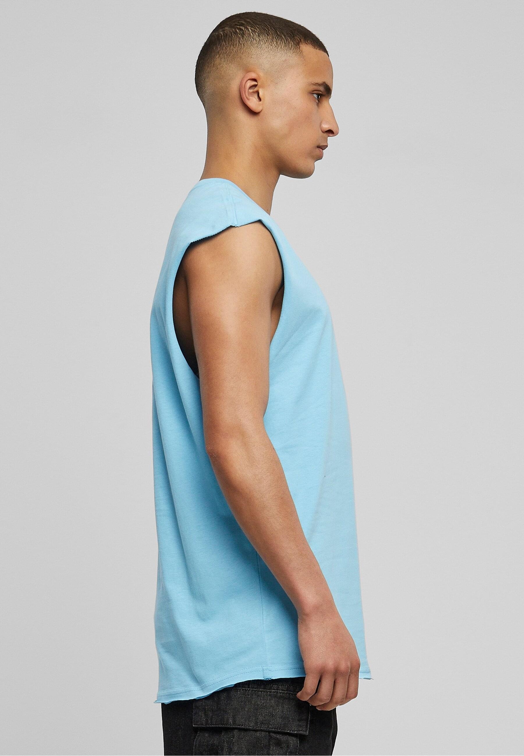 URBAN CLASSICS T-Shirt »Urban Classics Herren Open Edge Sleeveless Tee«, (1 tlg.)