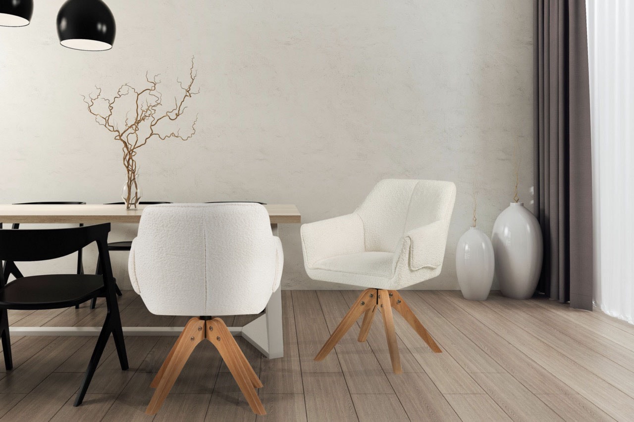 Kayoom Polsterstuhl "Stuhl Dian 225, TOPSELLER bequem, formschönes Design" günstig online kaufen