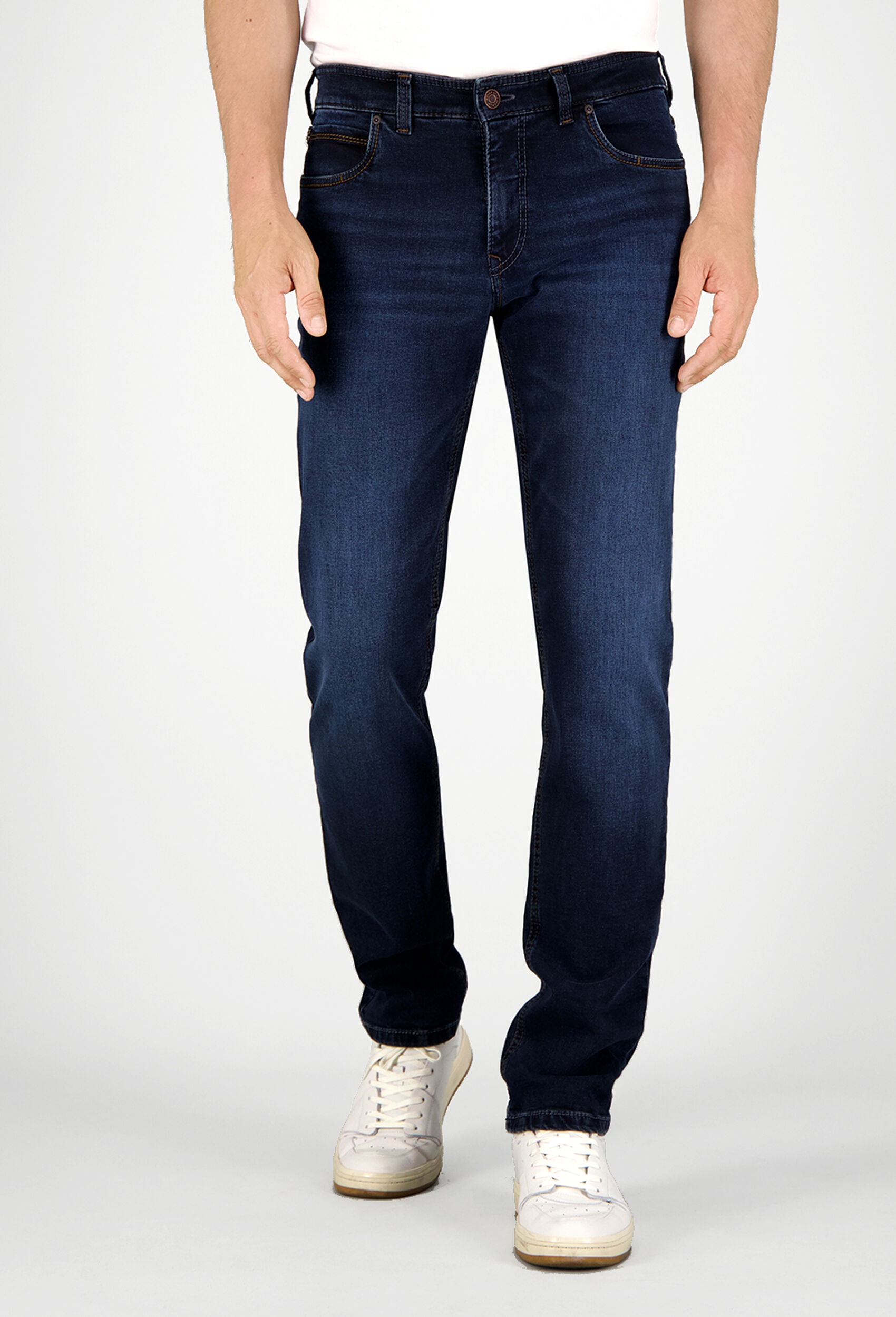 Atelier GARDEUR Stretch-Jeans "Batu" Handgefertigte Veredelungen