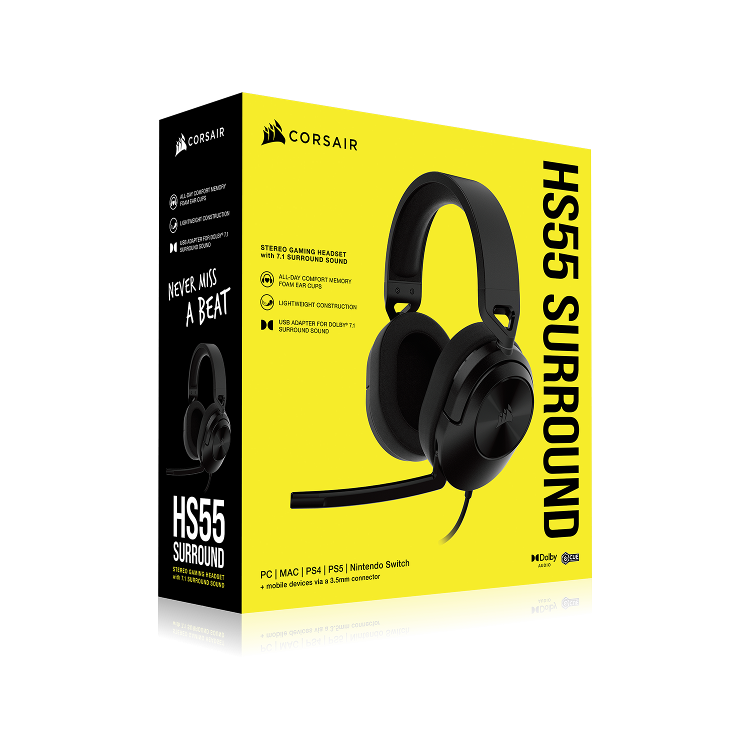 | BAUR Corsair X Gaming-Headset, Series PC, PS5/PS4, Xbox