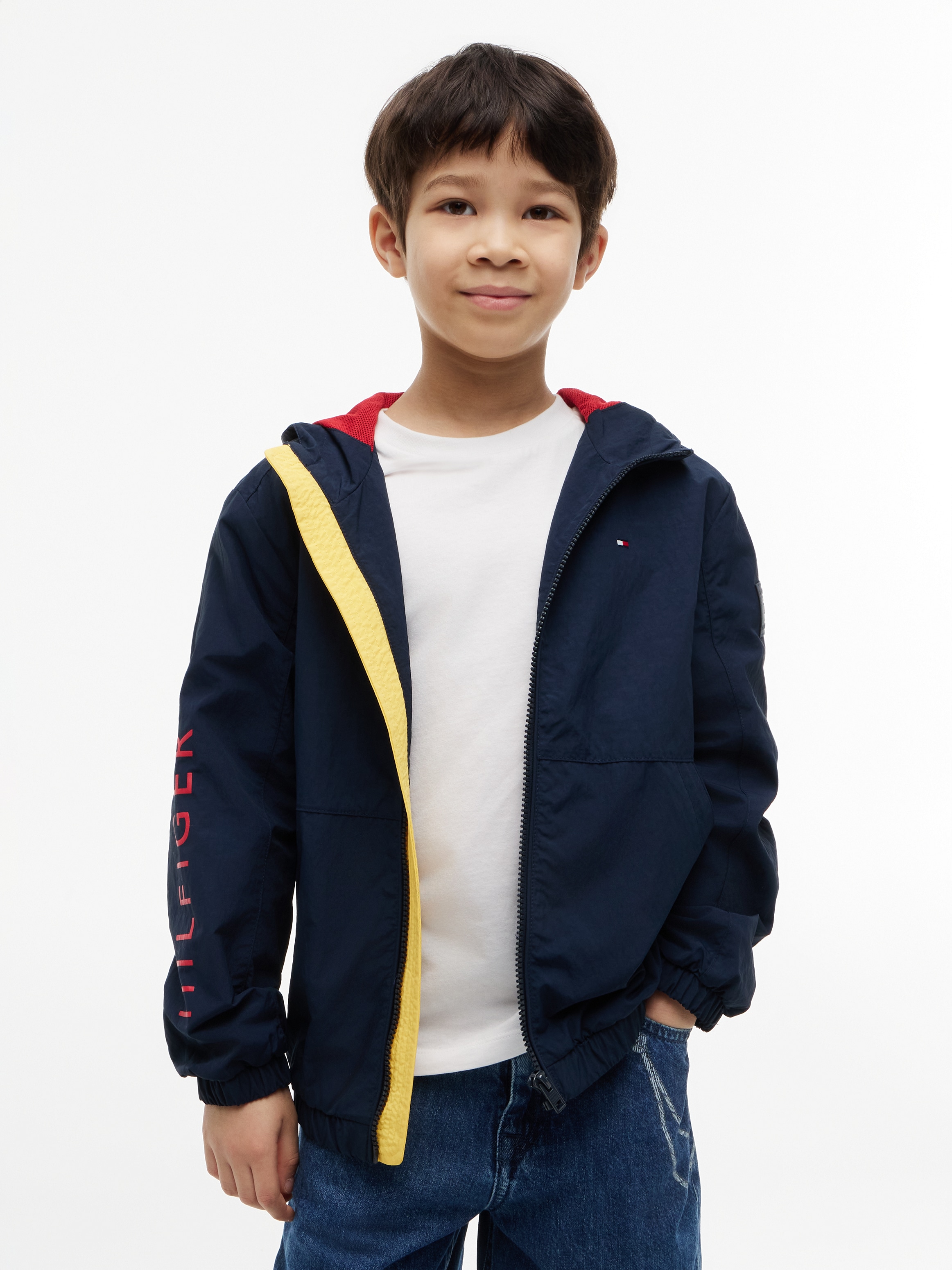 Tommy Hilfiger 1100000002199 mit Kapuze Kinder bis 16 Jahre, Druck