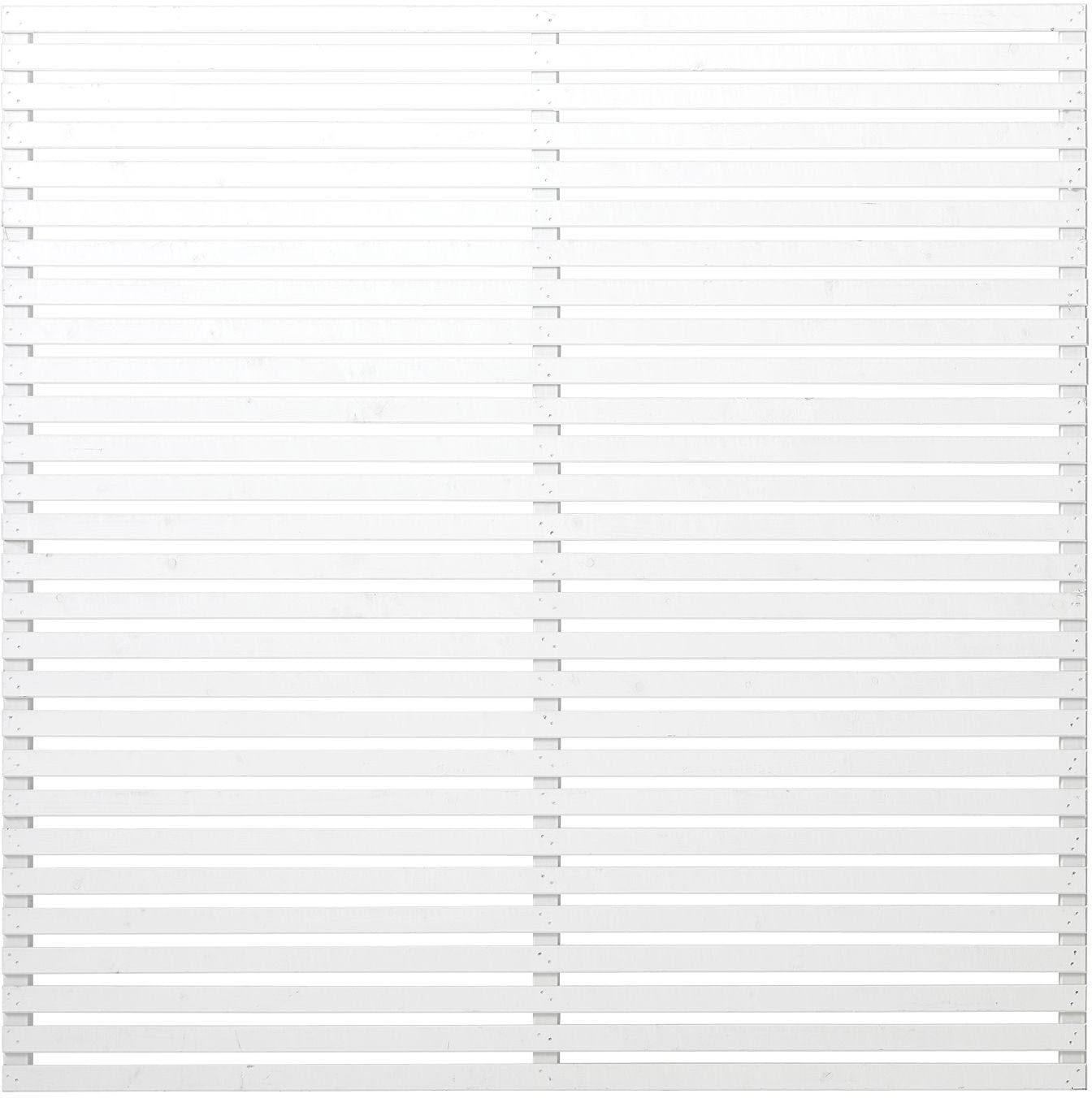 PLUS Sichtschutzelement "Tokyo", Höhe: 180 cm, Gesamtlänge: 5,76 bis 13,32 m, zum Einbetonieren