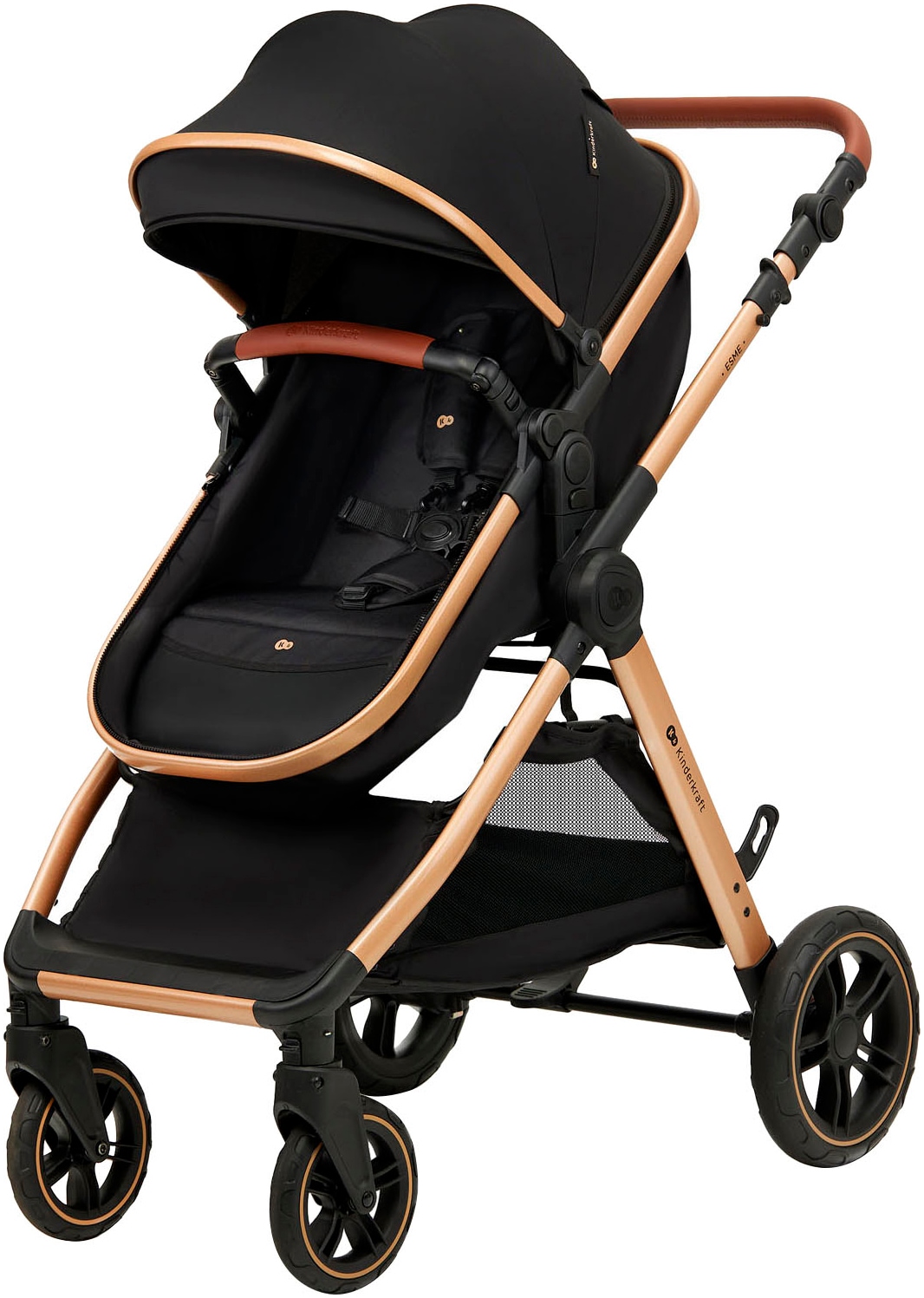 Kinderkraft Kombi-Kinderwagen »ESME 3IN1«, 22 kg, inkl. Babyschale