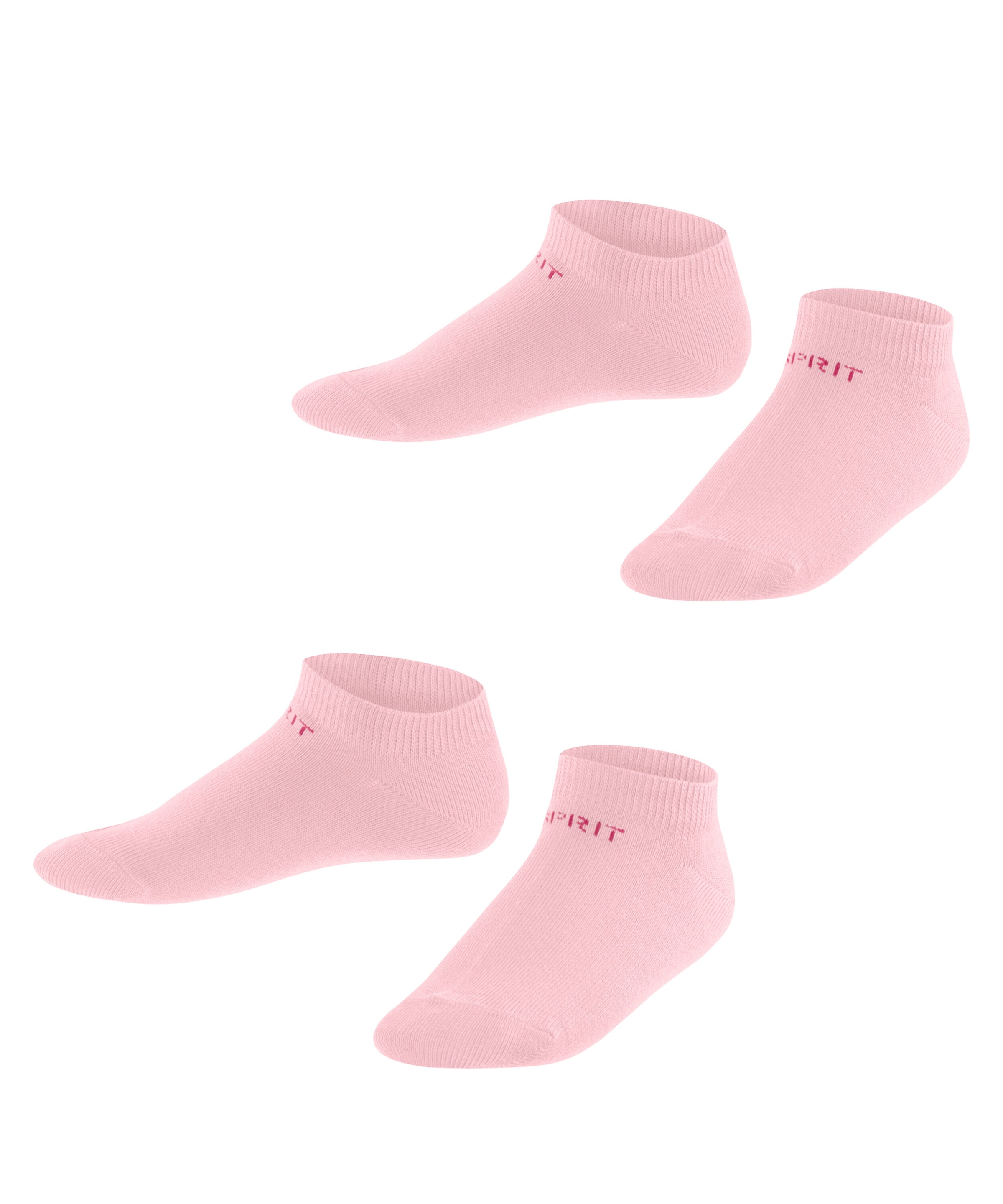 Esprit Sneakersocken »Foot Logo« 2 Paar,  verstärkt, knöchelfrei, Cotton-Mix
